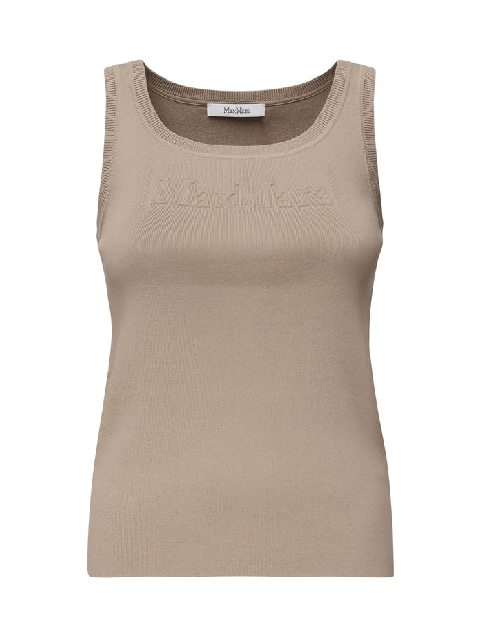 Max Mara Top Beige Viscose