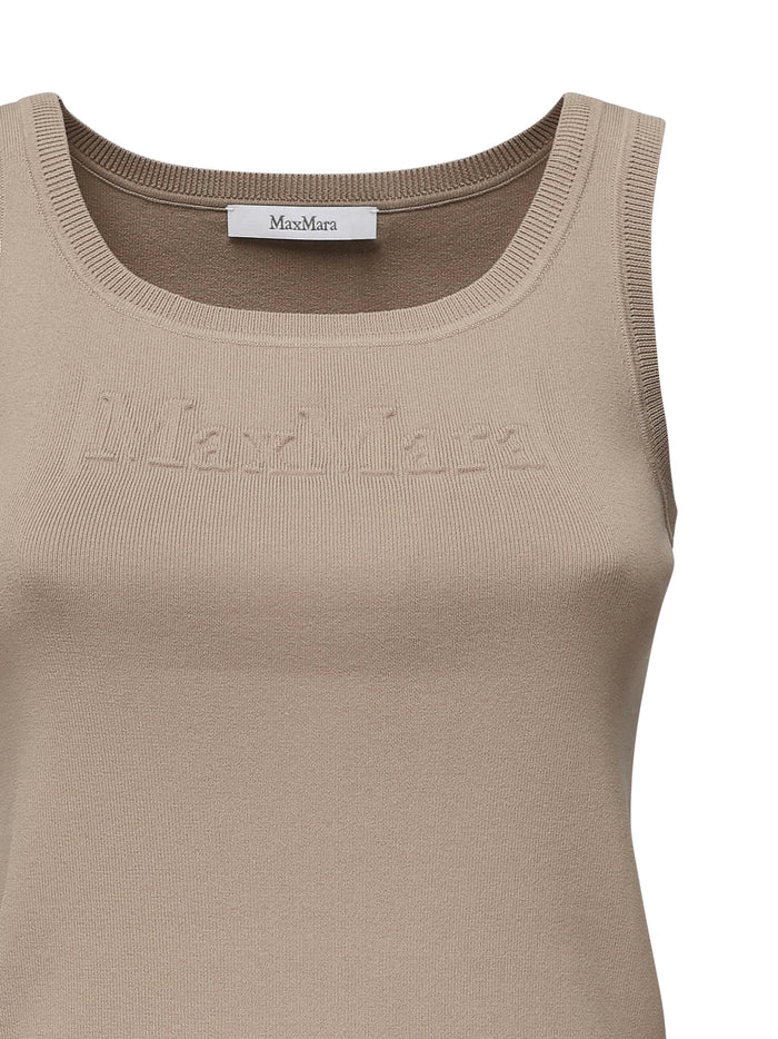 Max Mara Top Beige Viscose