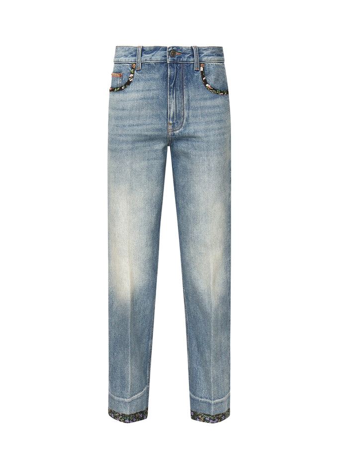 Valentino Garavani Jeans Blue Cotton