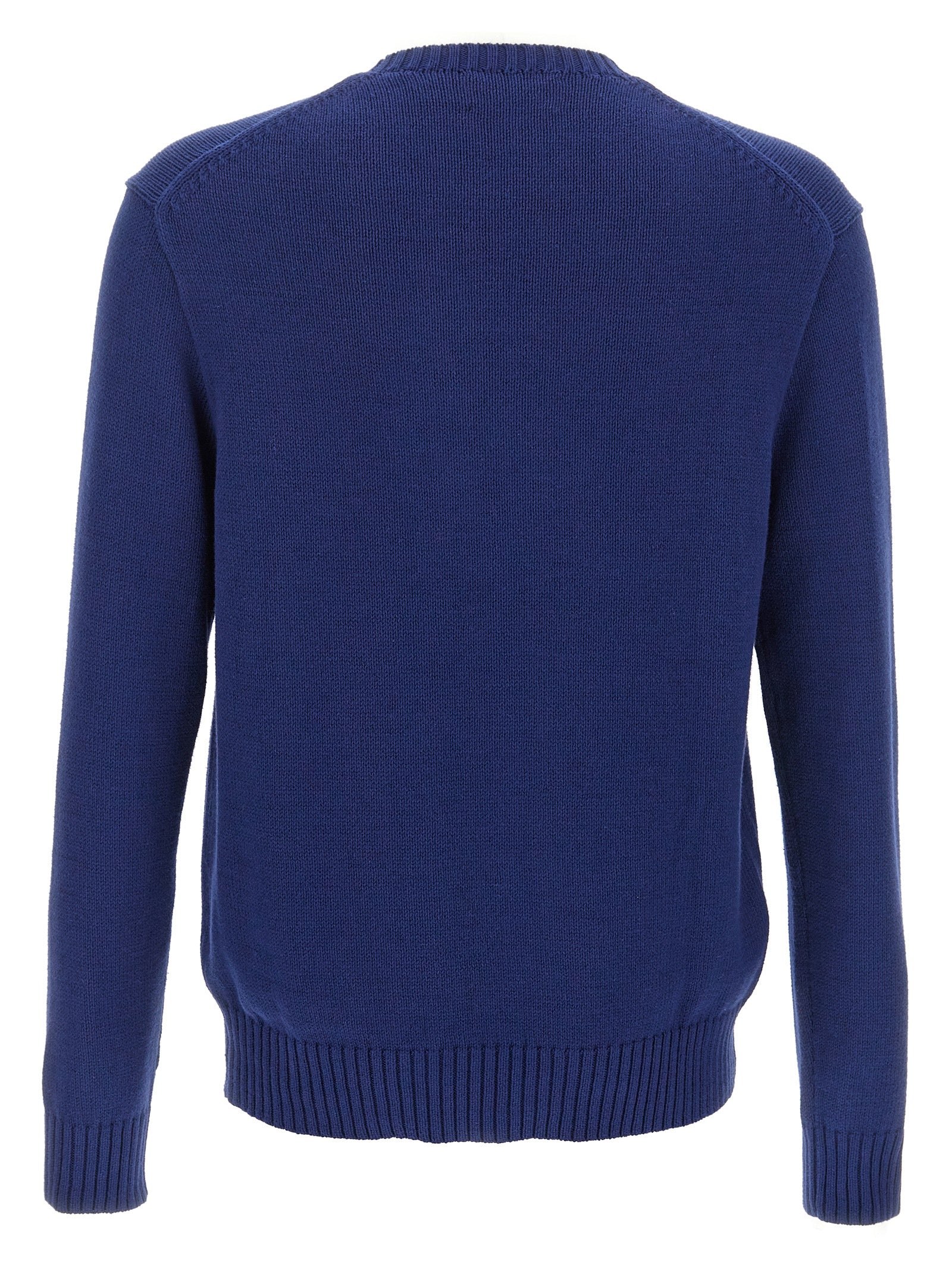 Polo Bear sweater Blue Cotton Sweater, Cardigans