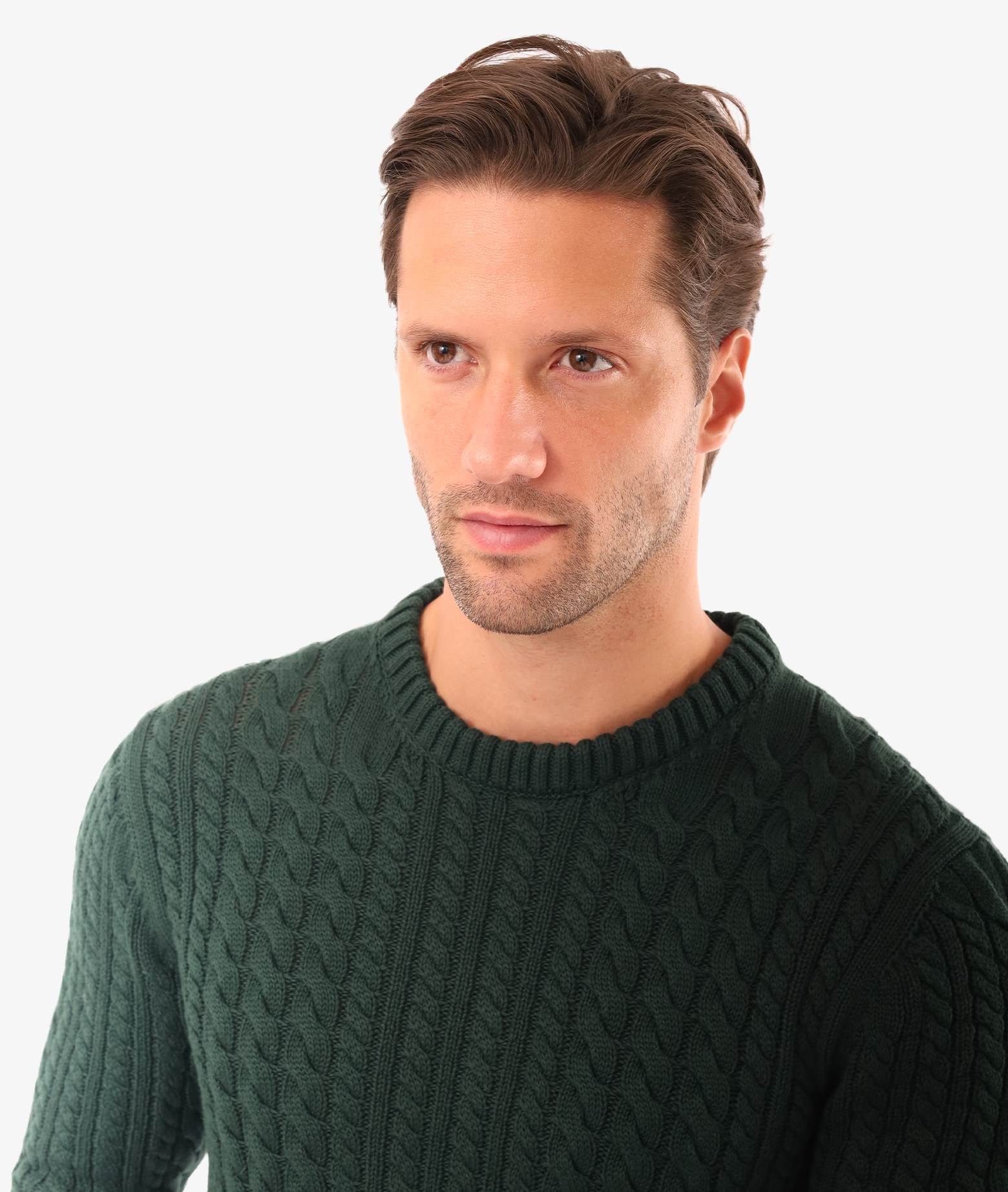 Cotton Sweater Bali White Maglieria Dis/lav Pesante