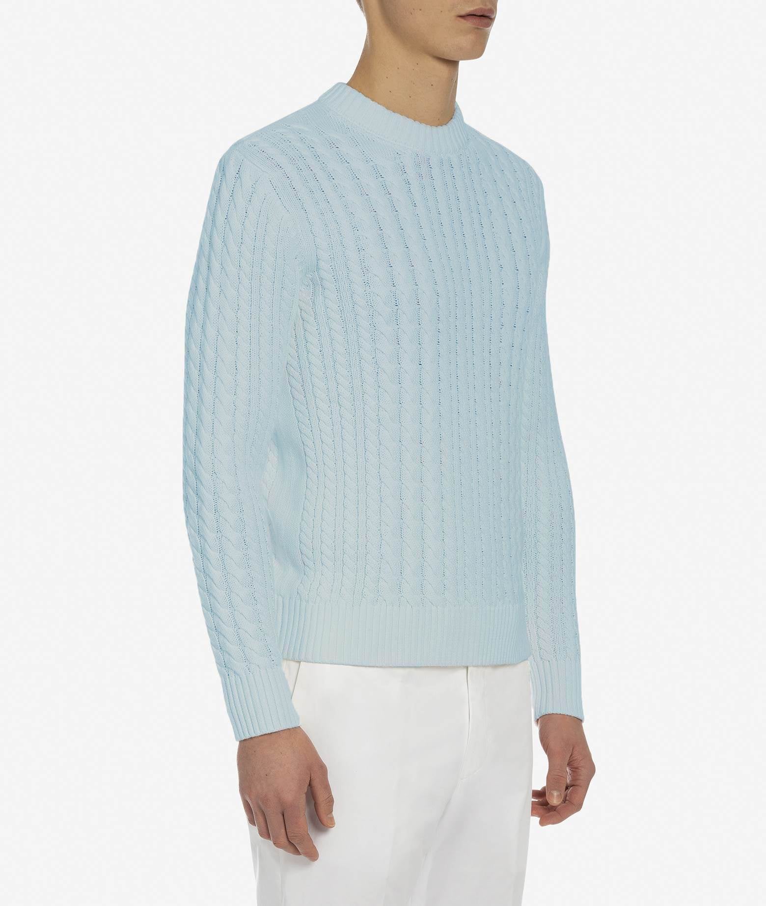 Cotton Sweater Bali Red Maglieria Dis/lav Pesante