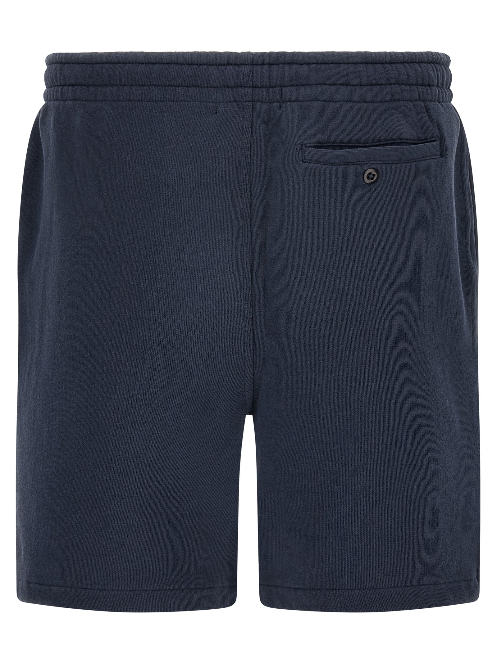Cotton Terry Bermuda Shorts Blue Bermuda