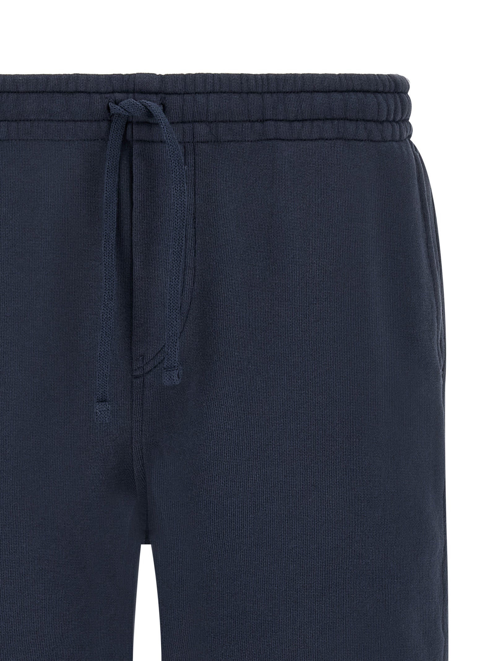 Cotton Terry Bermuda Shorts Blue Bermuda