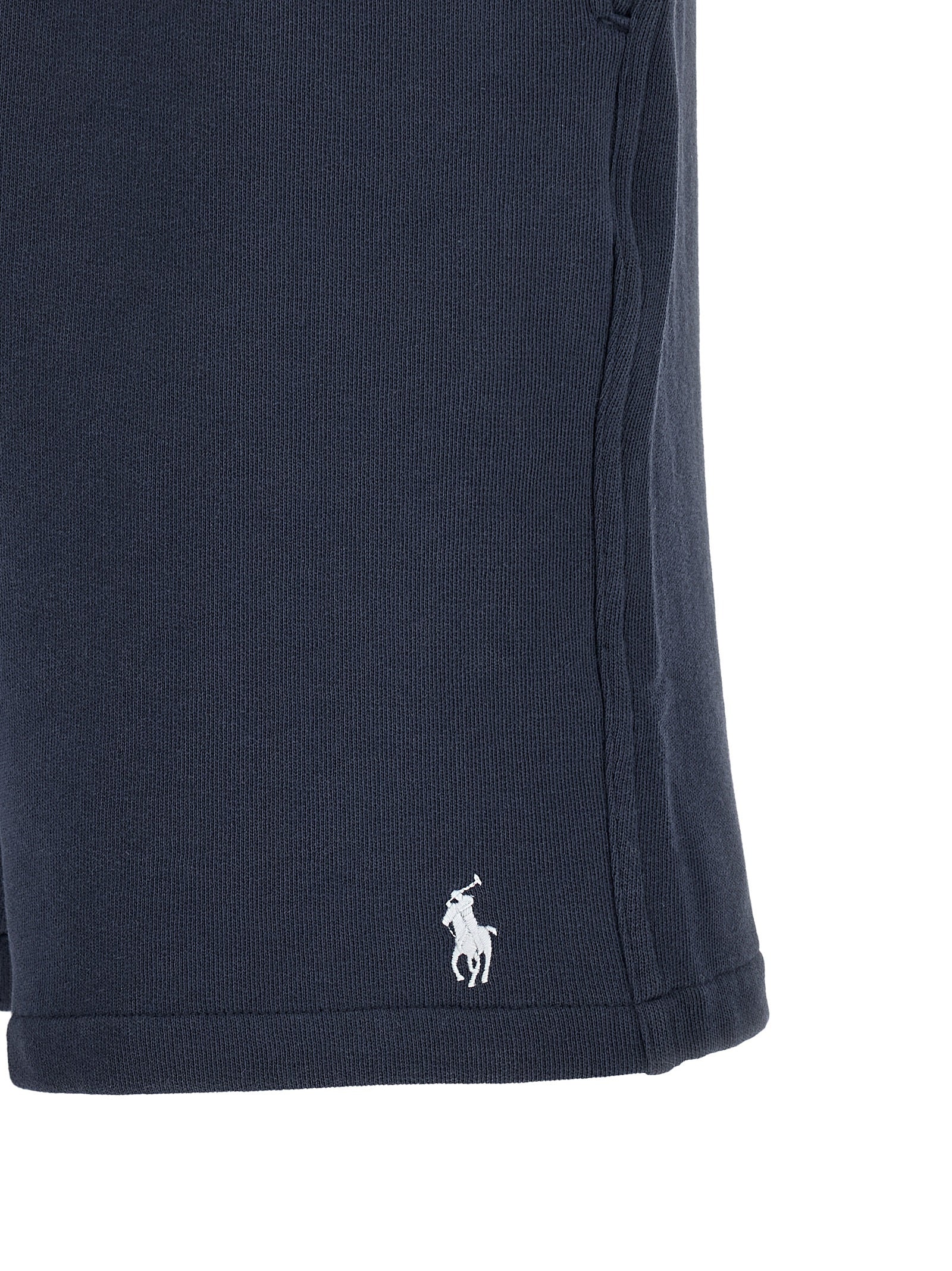 Cotton Terry Bermuda Shorts Blue Bermuda