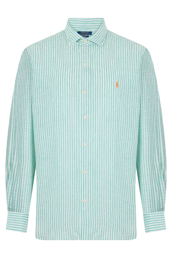 Shirt Linen Green