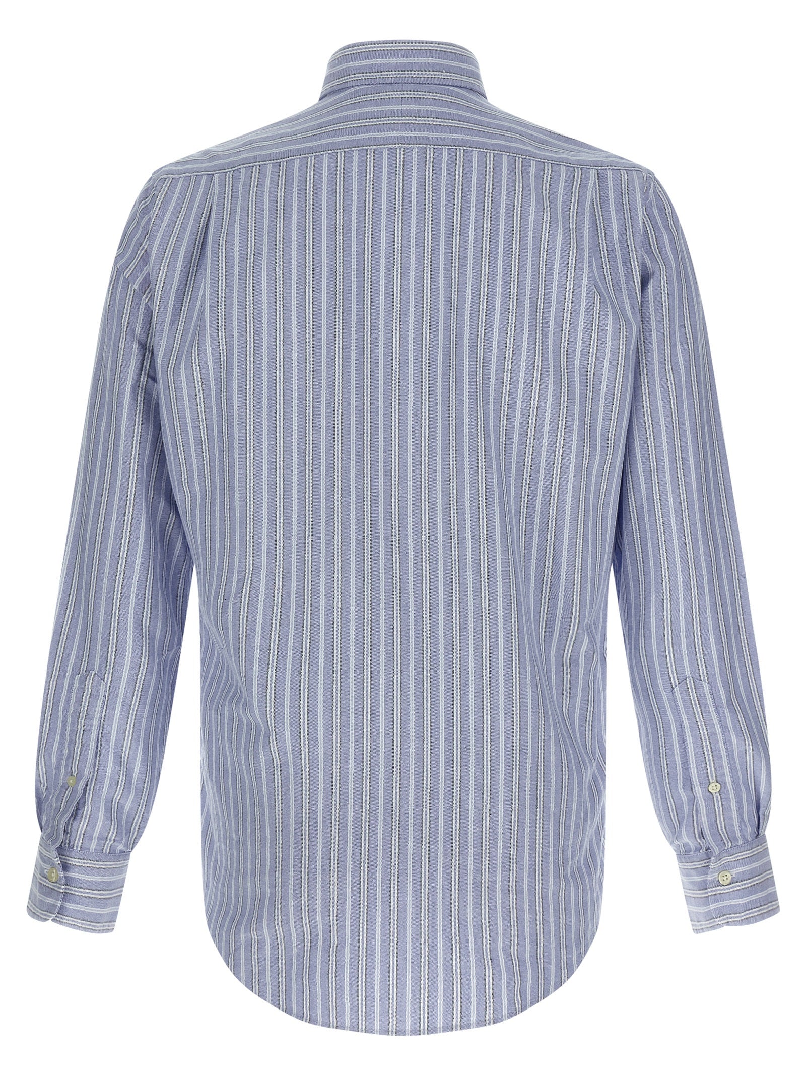 Striped shirt Light Blue Cotton Shirt, Blouse