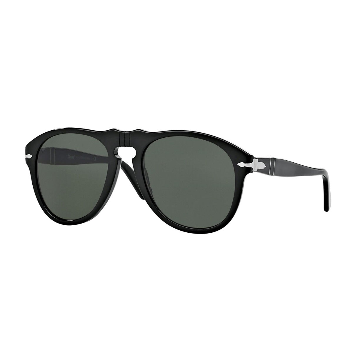 PO0649 Nero Celluloid Occhiali Sole