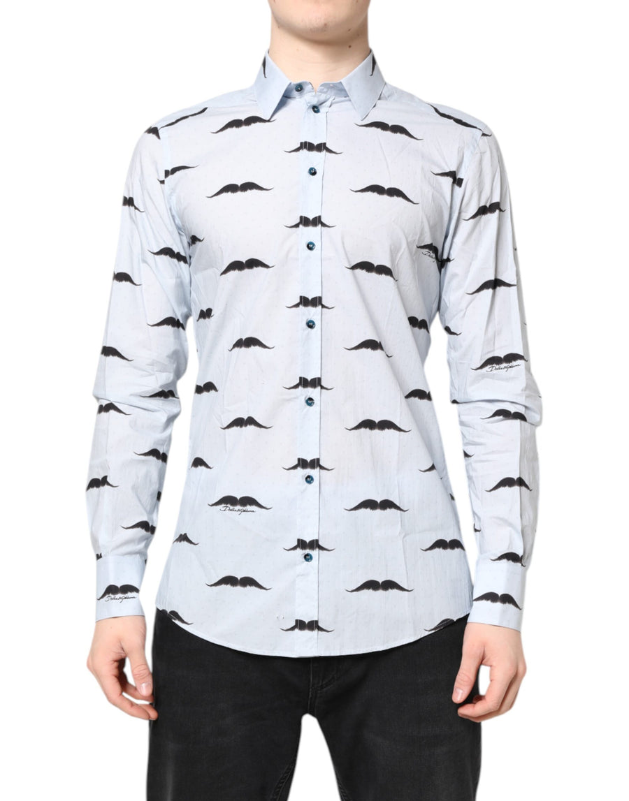 Dolce & Gabbana 100% Cotton shirt in blue