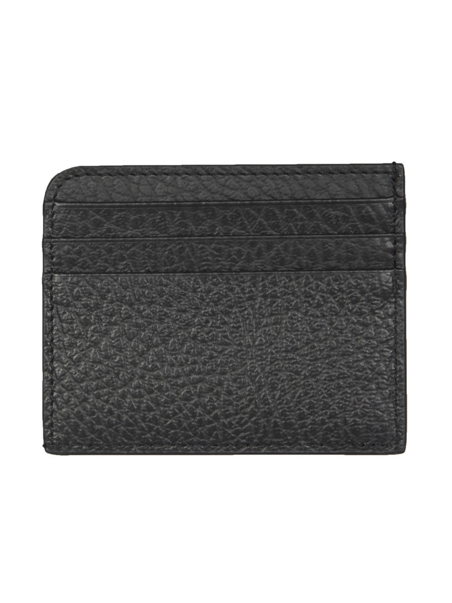 Leather Card Holder Black Wallets & Purses
