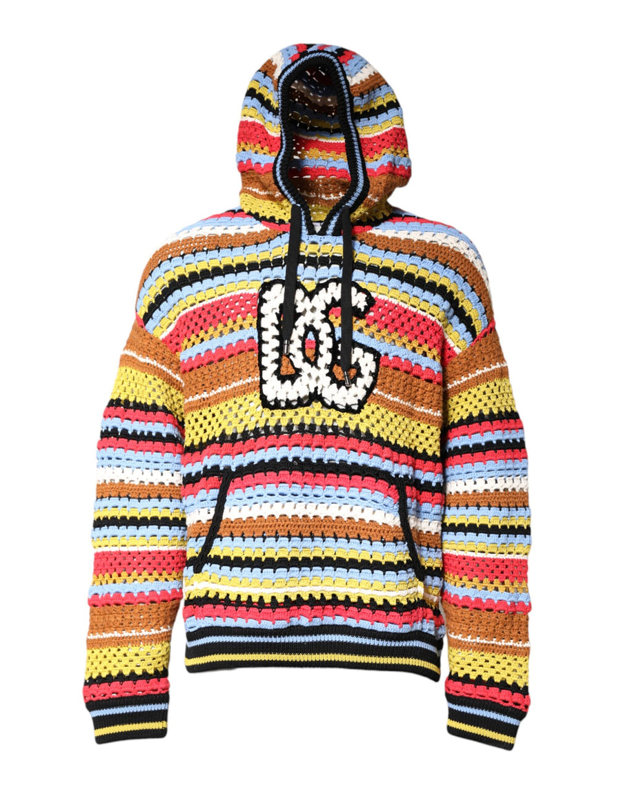 Dolce & Gabbana 60% Cotton 20% Cashmere 20% Nylon hoodie in multicolor