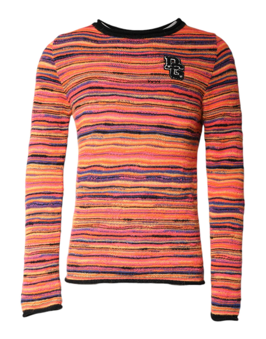Dolce & Gabbana 40% Virgin Wool sweater in orange