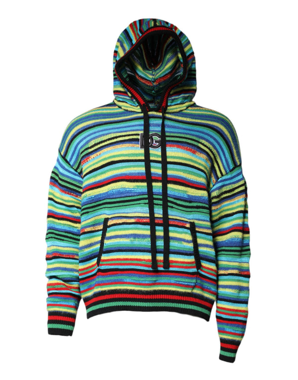 Dolce & Gabbana 70% Cotton hoodie in multicolor