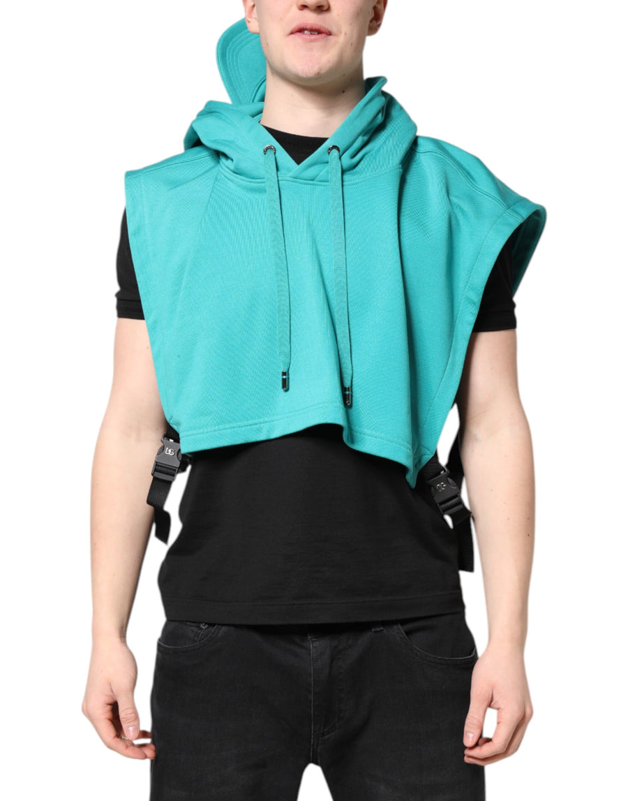 Dolce & Gabbana 89% Cotton 11% Polyester vest in green