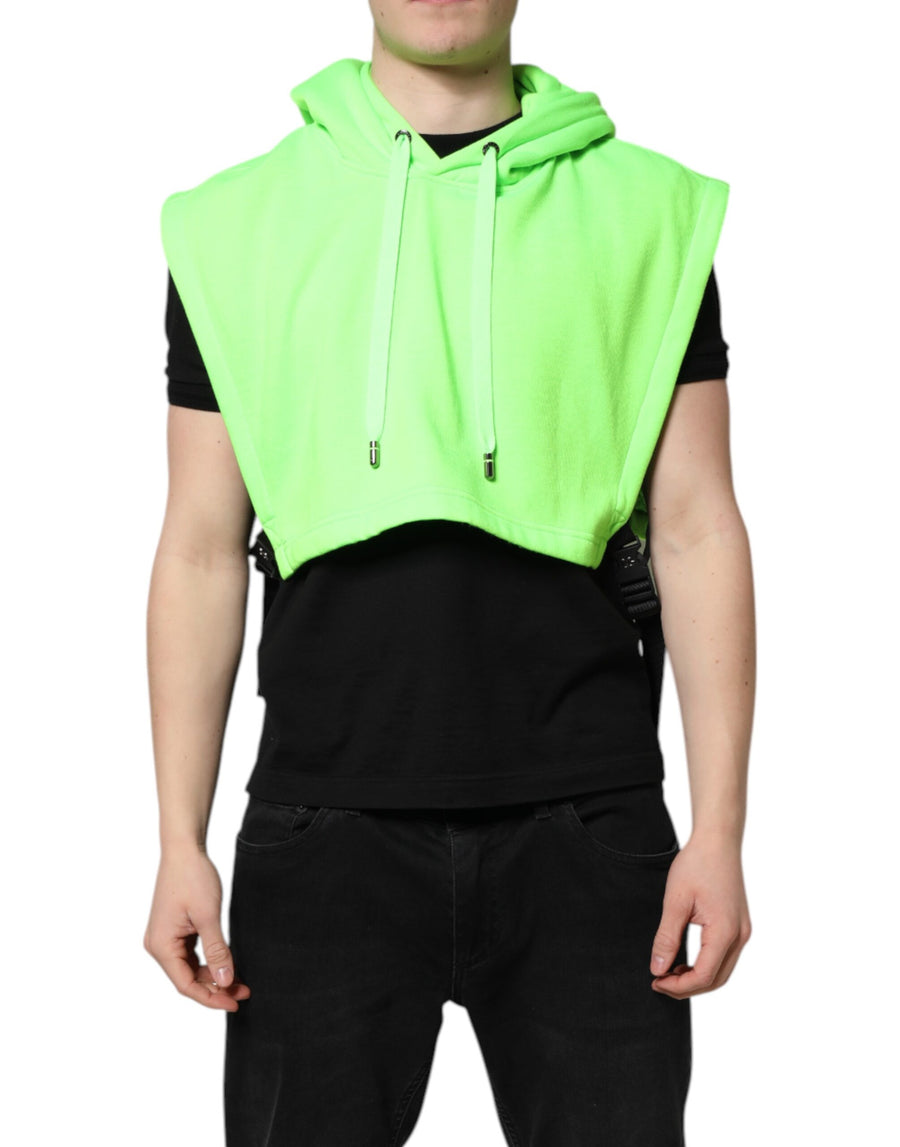 Dolce & Gabbana 100% Polyester vest in green