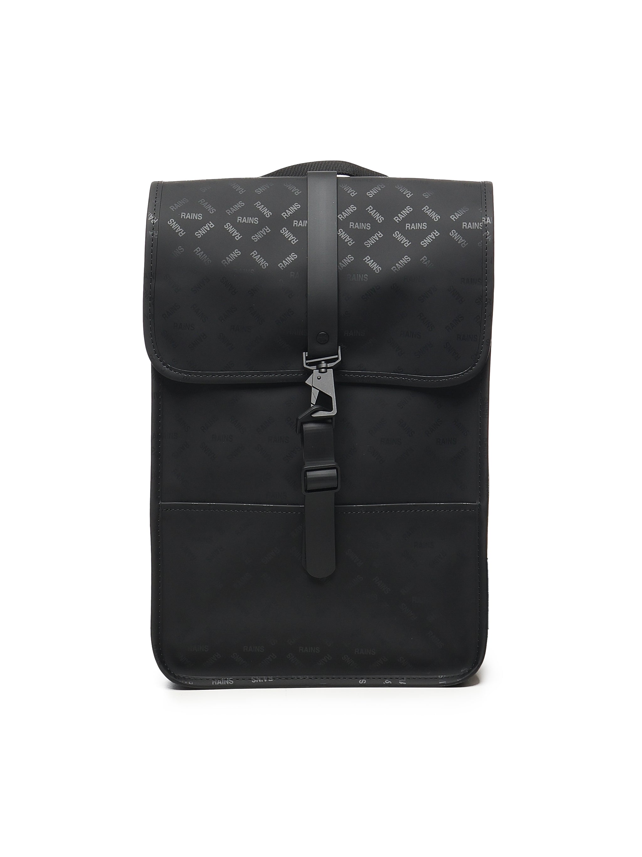 Rains Bags Black Polyurethane