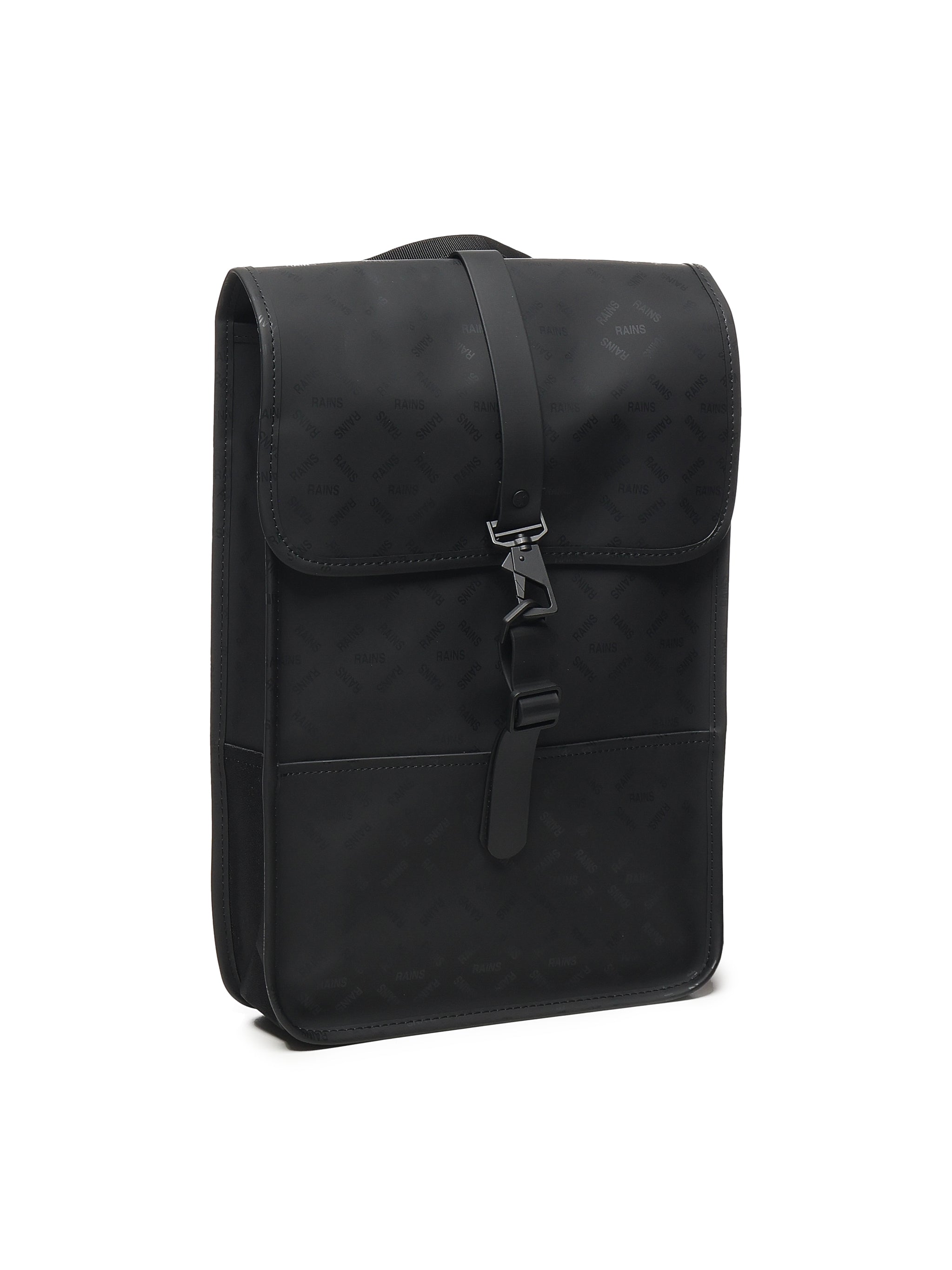 Rains Bags Black Polyurethane