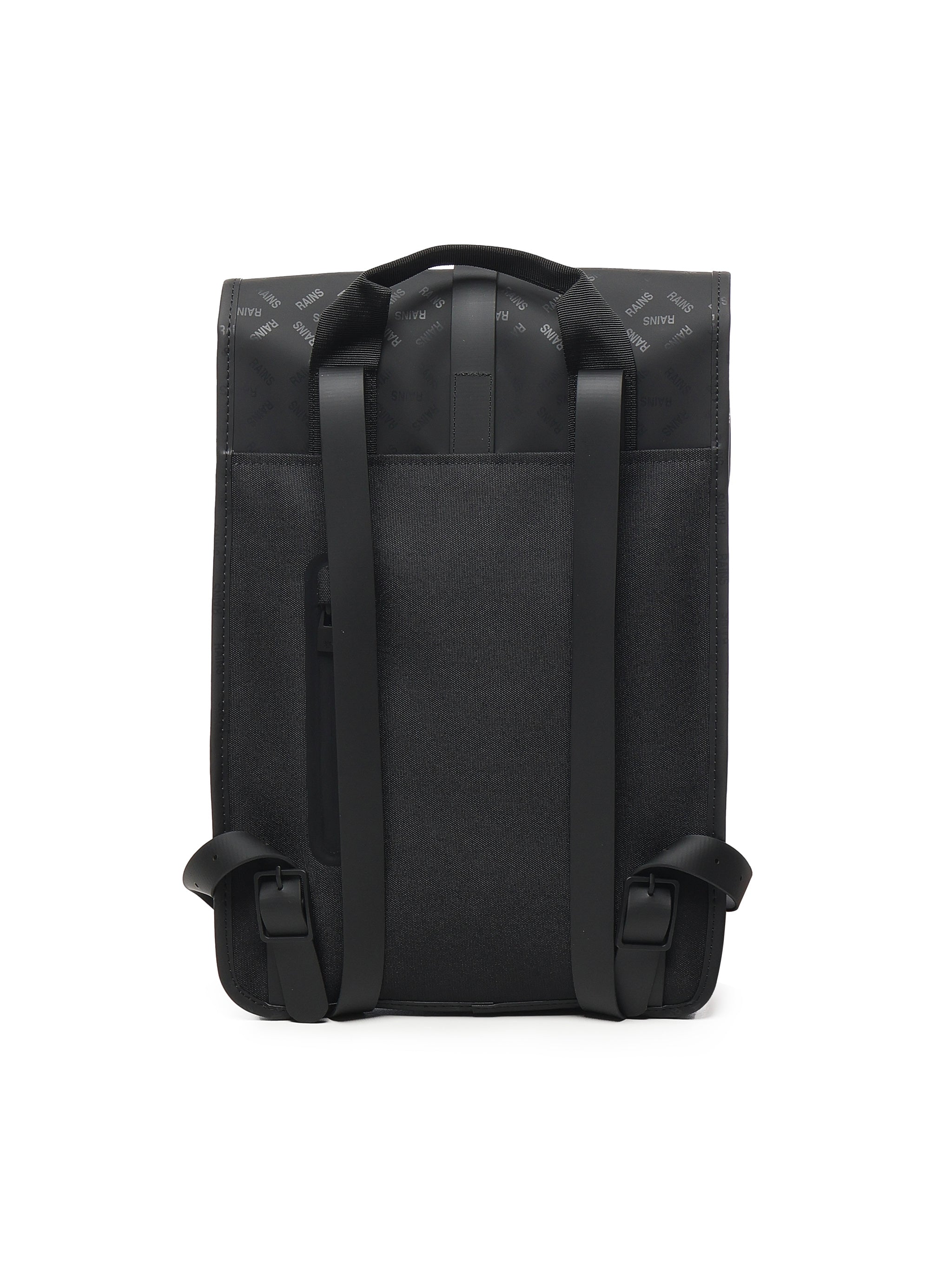 Rains Bags Black Polyurethane