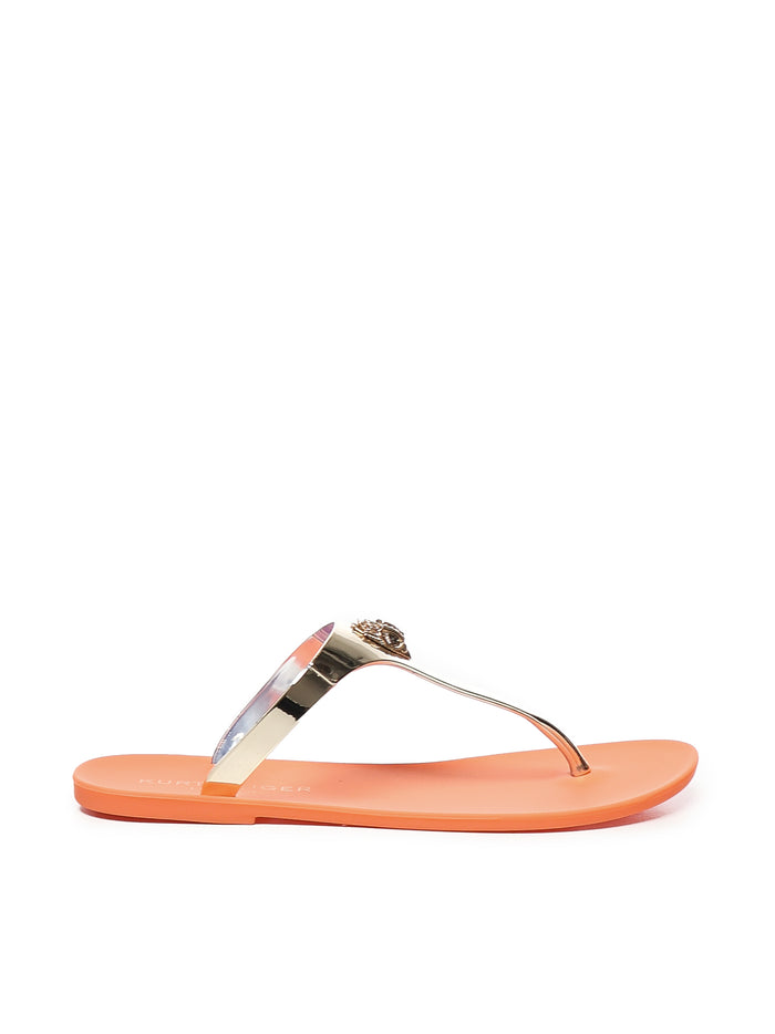 Kurt Geiger Sandals Brown Polyester