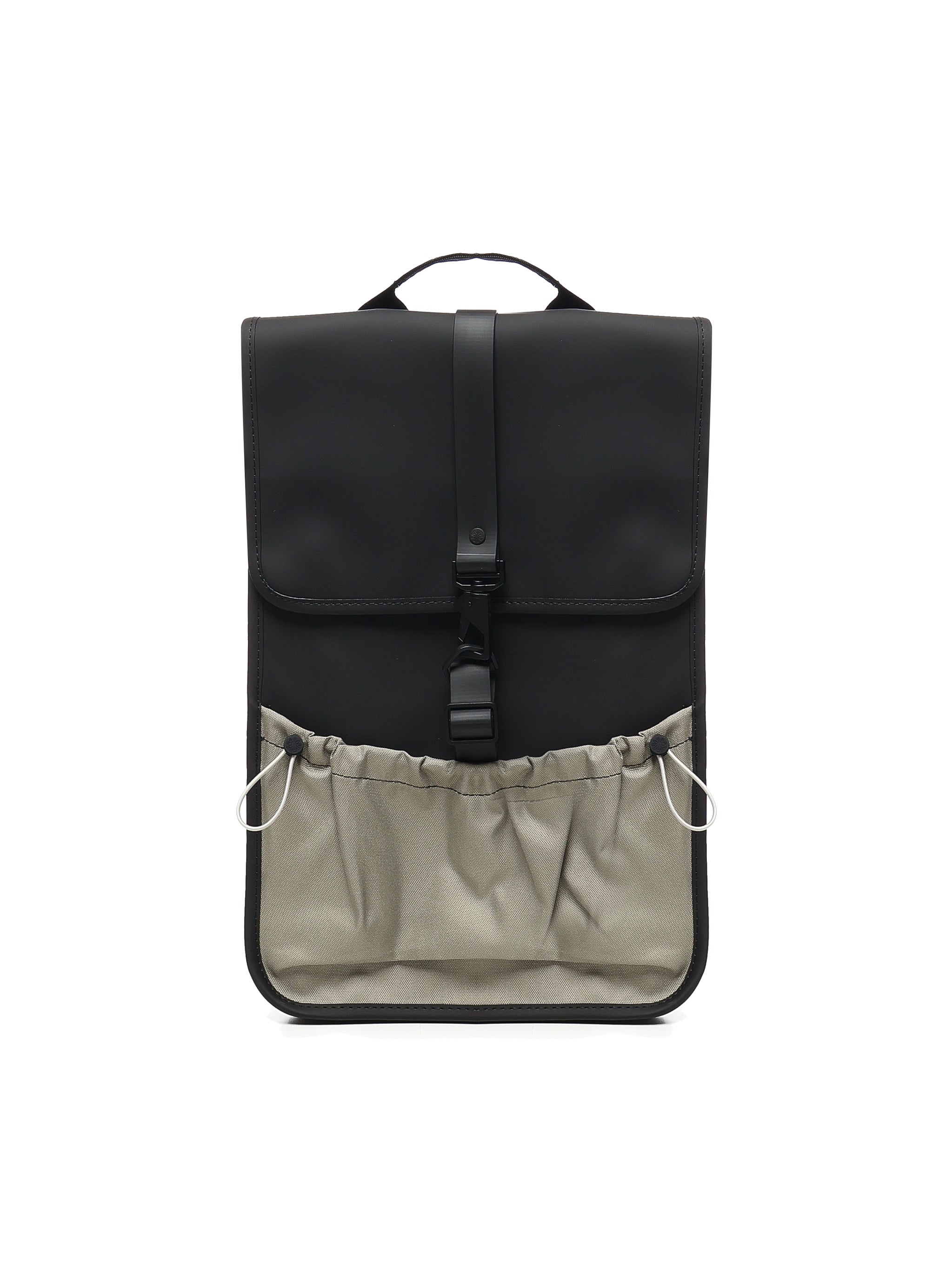 Rains Bags Black Polyurethane