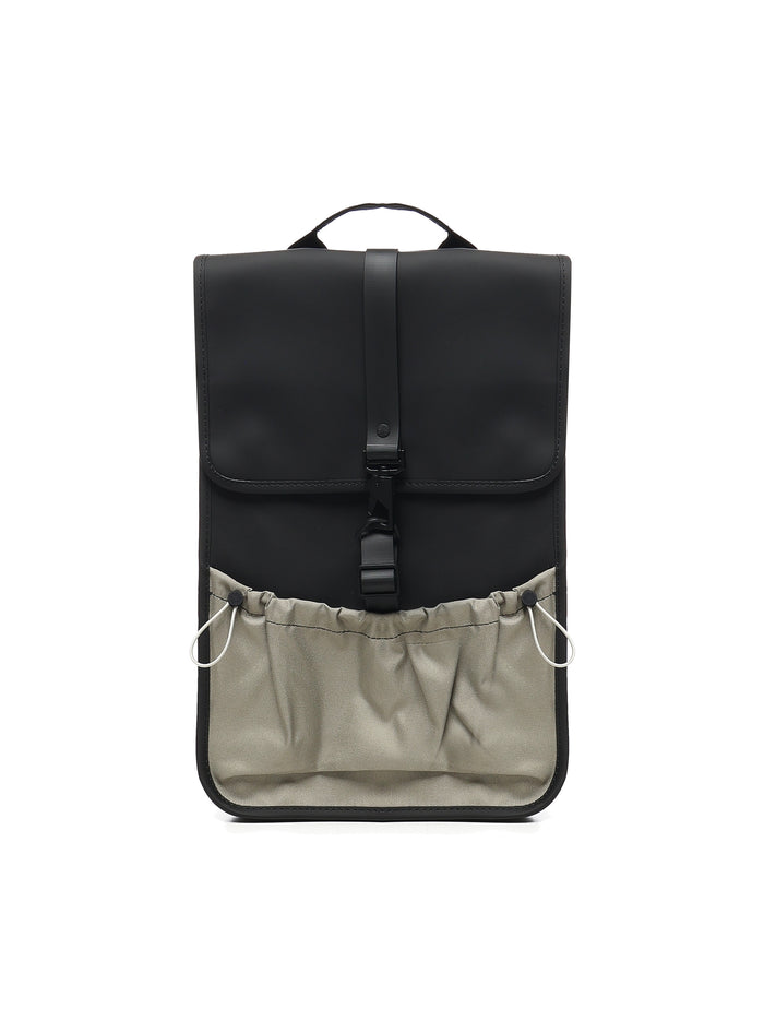 Rains Bags Black Polyurethane