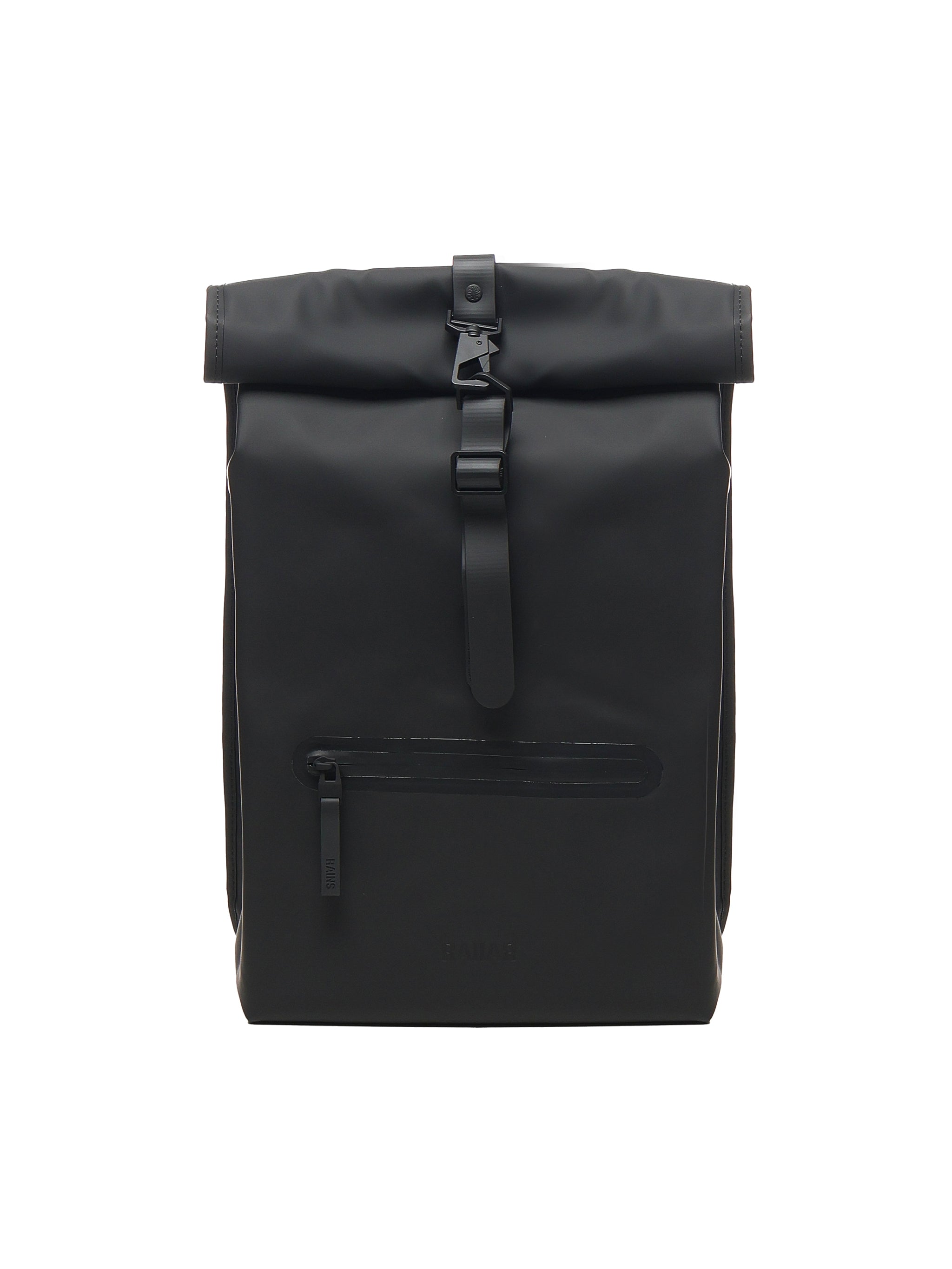 Rains Bags Black Polyurethane