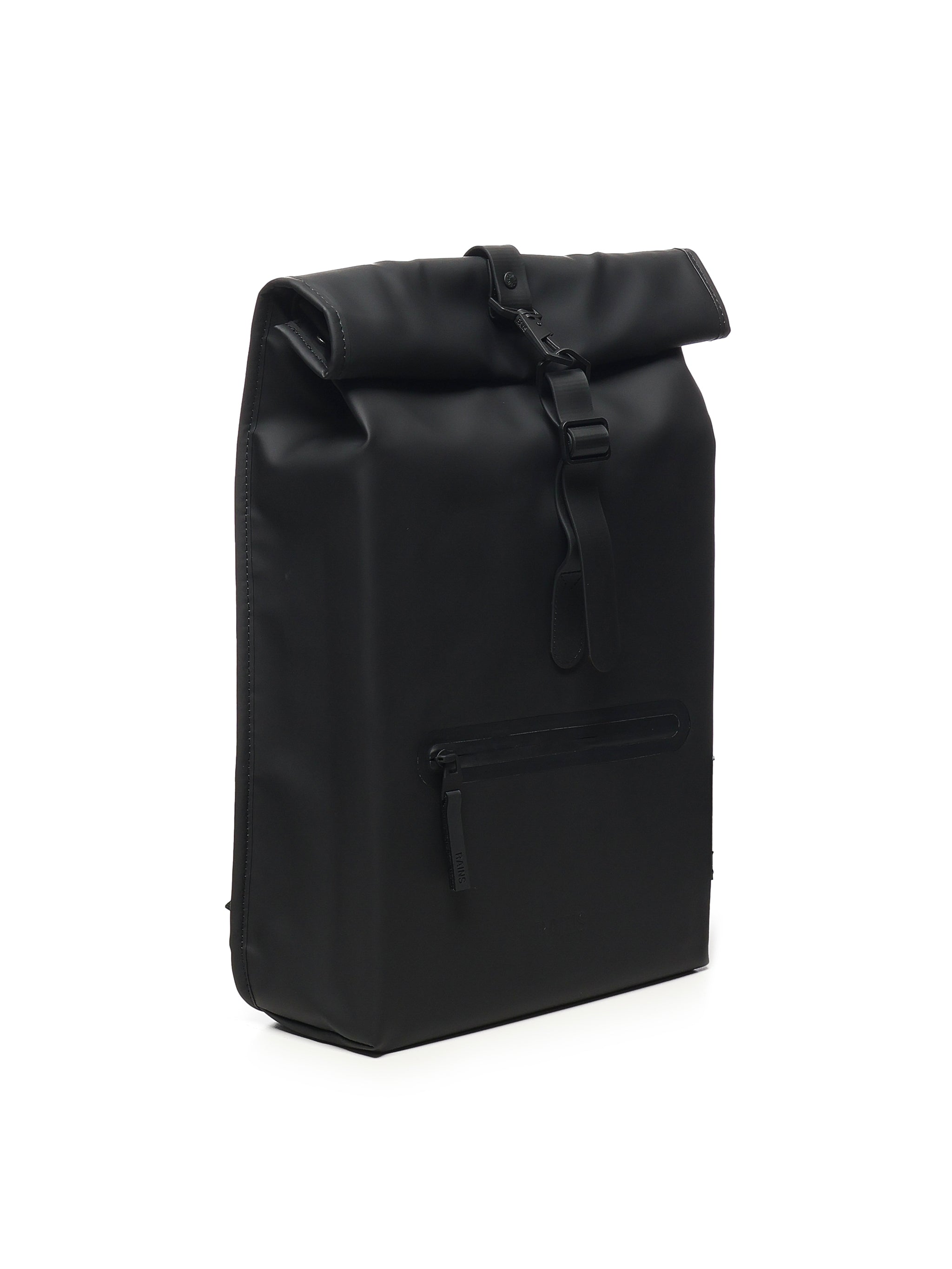 Rains Bags Black Polyurethane