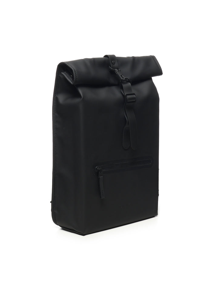 Rains Bags Black Polyurethane
