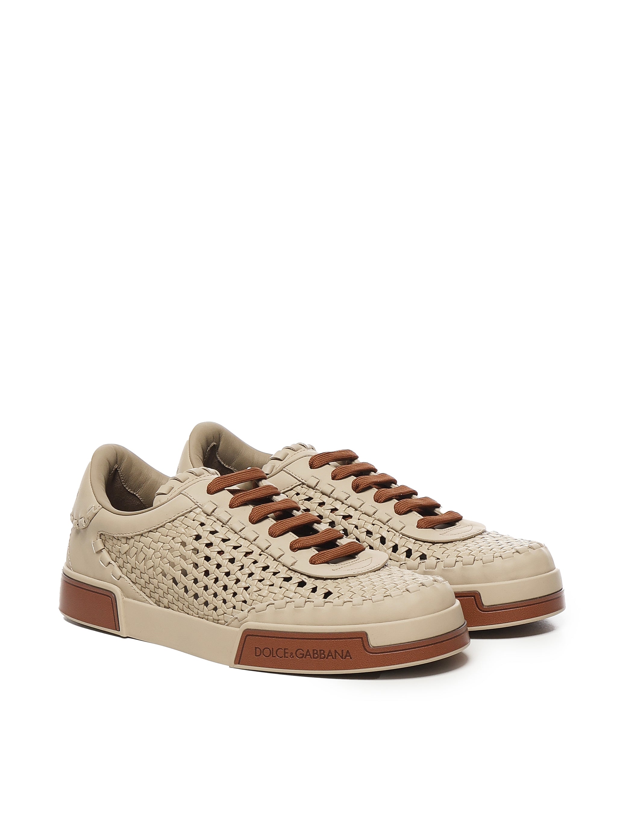 Dolce & Gabbana Sneakers Sand Goatskin