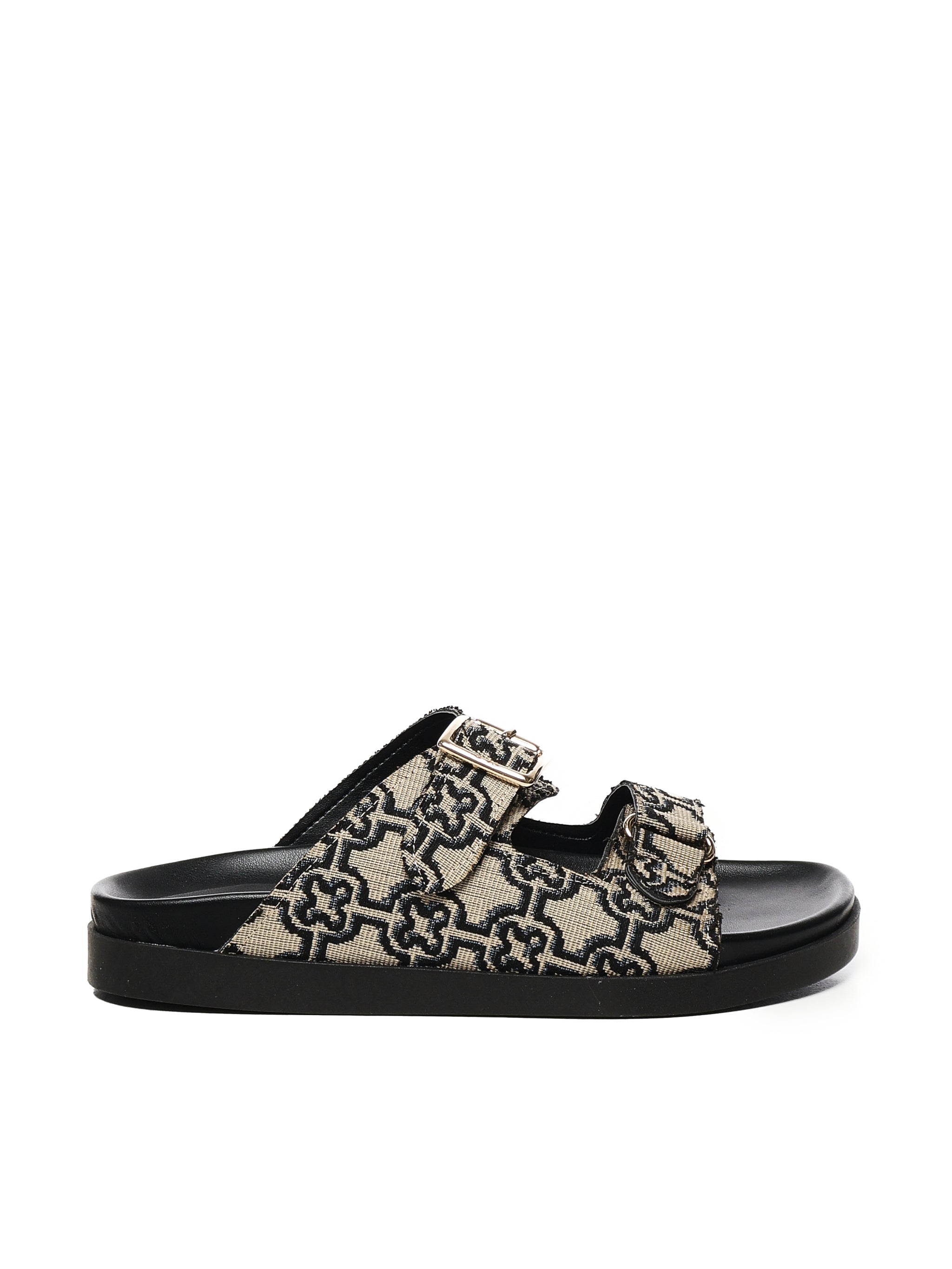 V° 73 Sandals Black Polyester