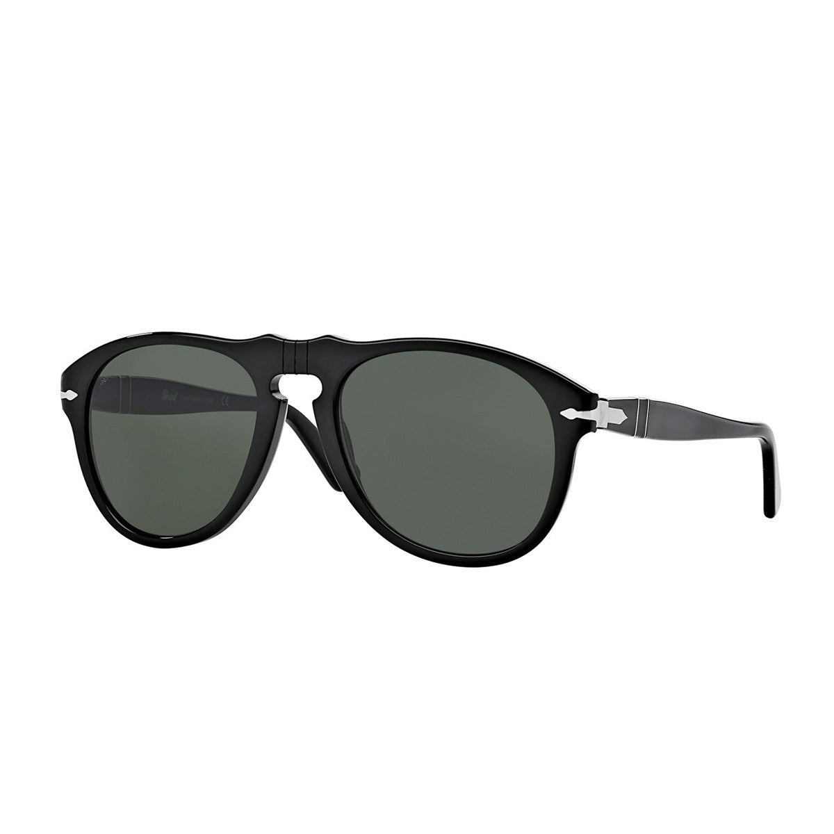 PO0649 Nero Celluloid Occhiali Sole