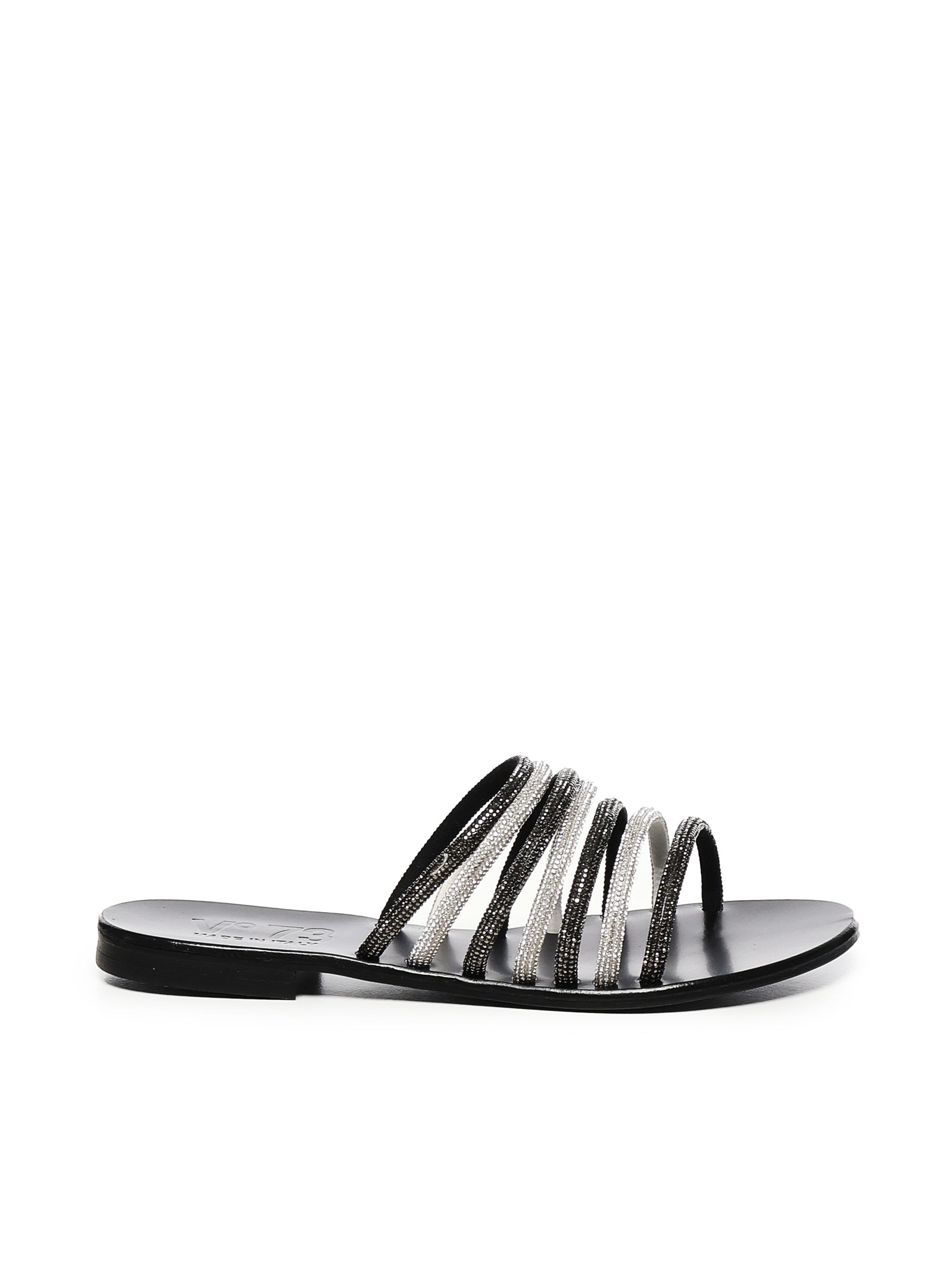 V° 73 Sandals Black Polyurethane