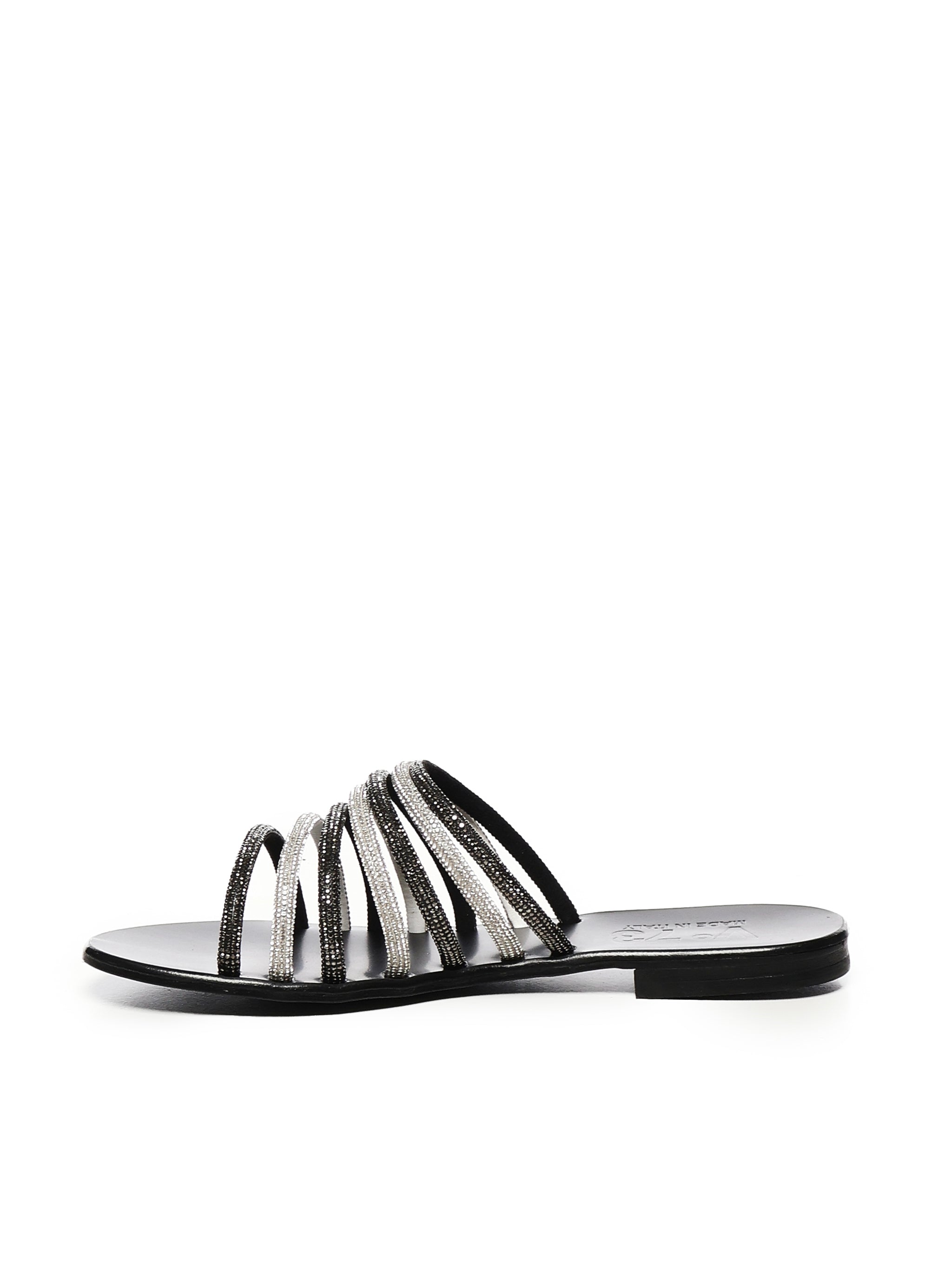 V° 73 Sandals Black Polyurethane