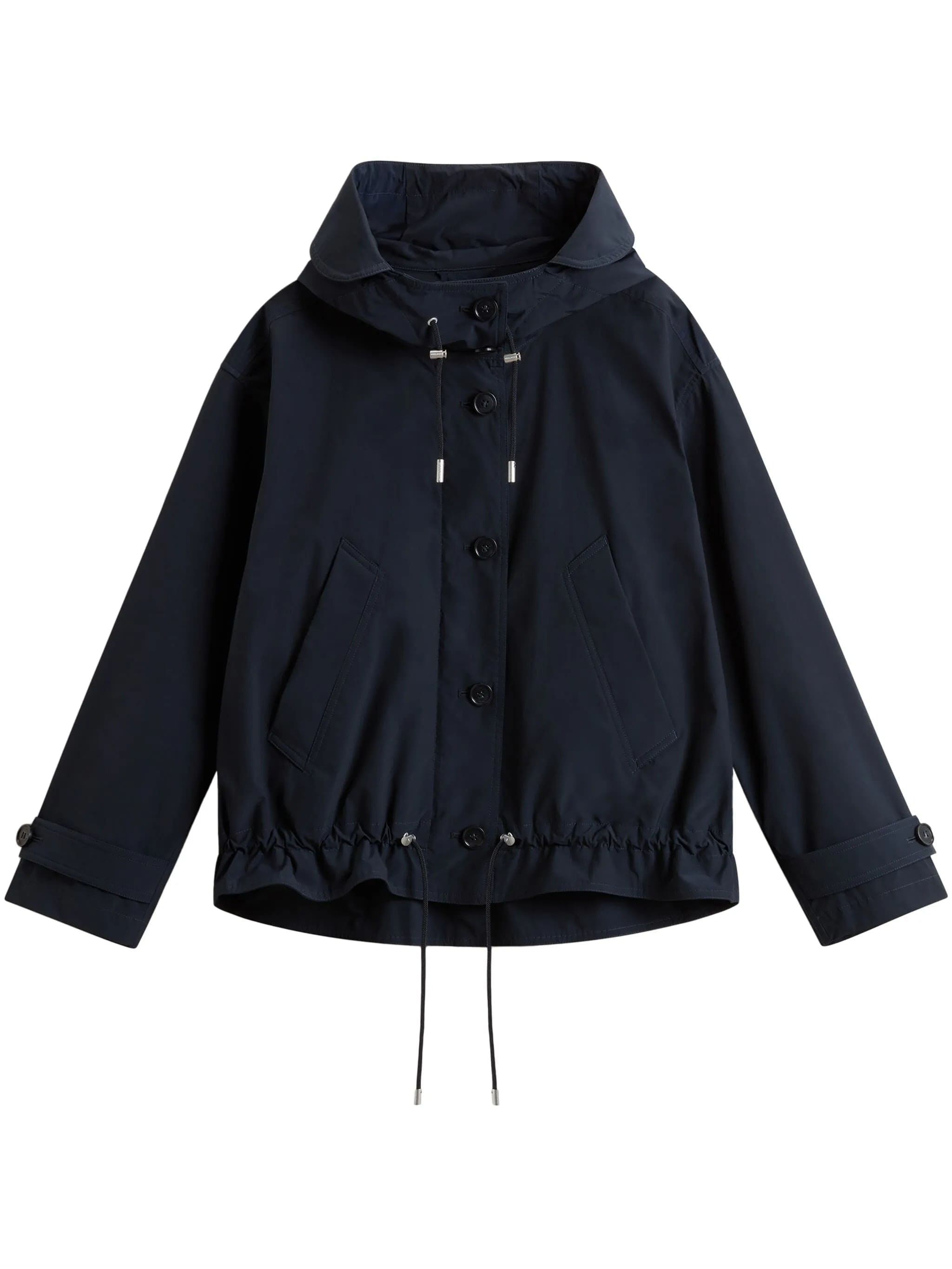 Summer Short Parka Blue Giacca