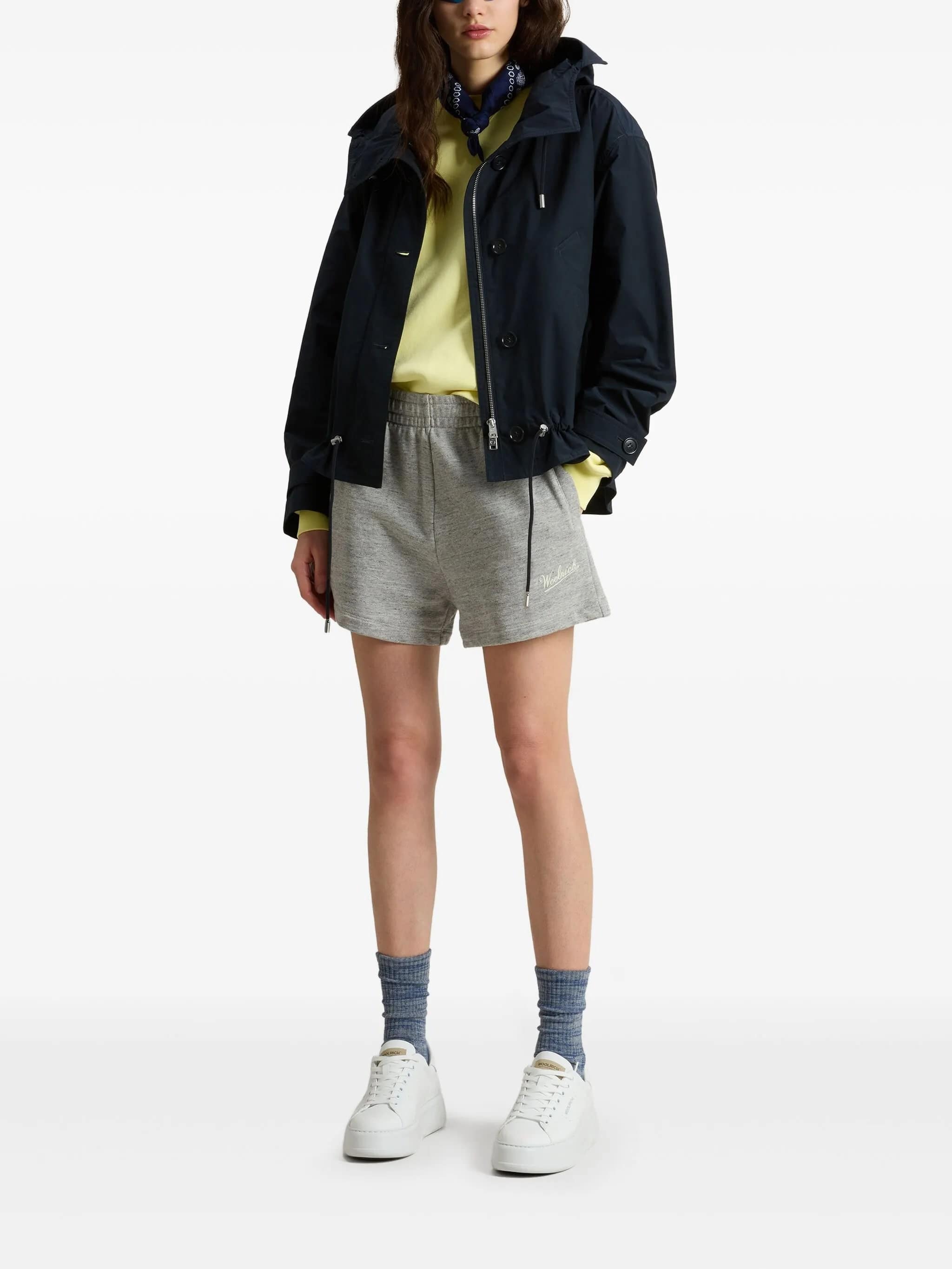 Summer Short Parka Blue Giacca