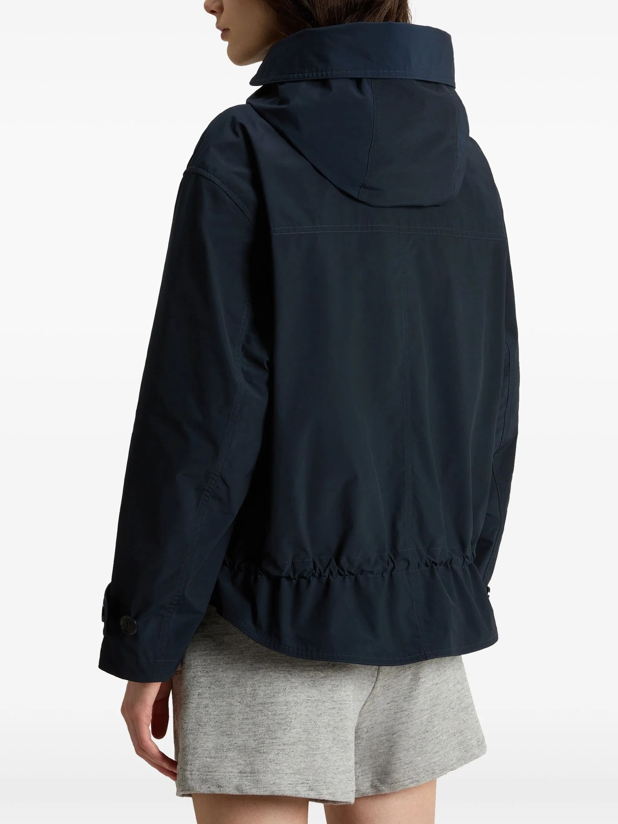 Summer Short Parka Blue Giacca