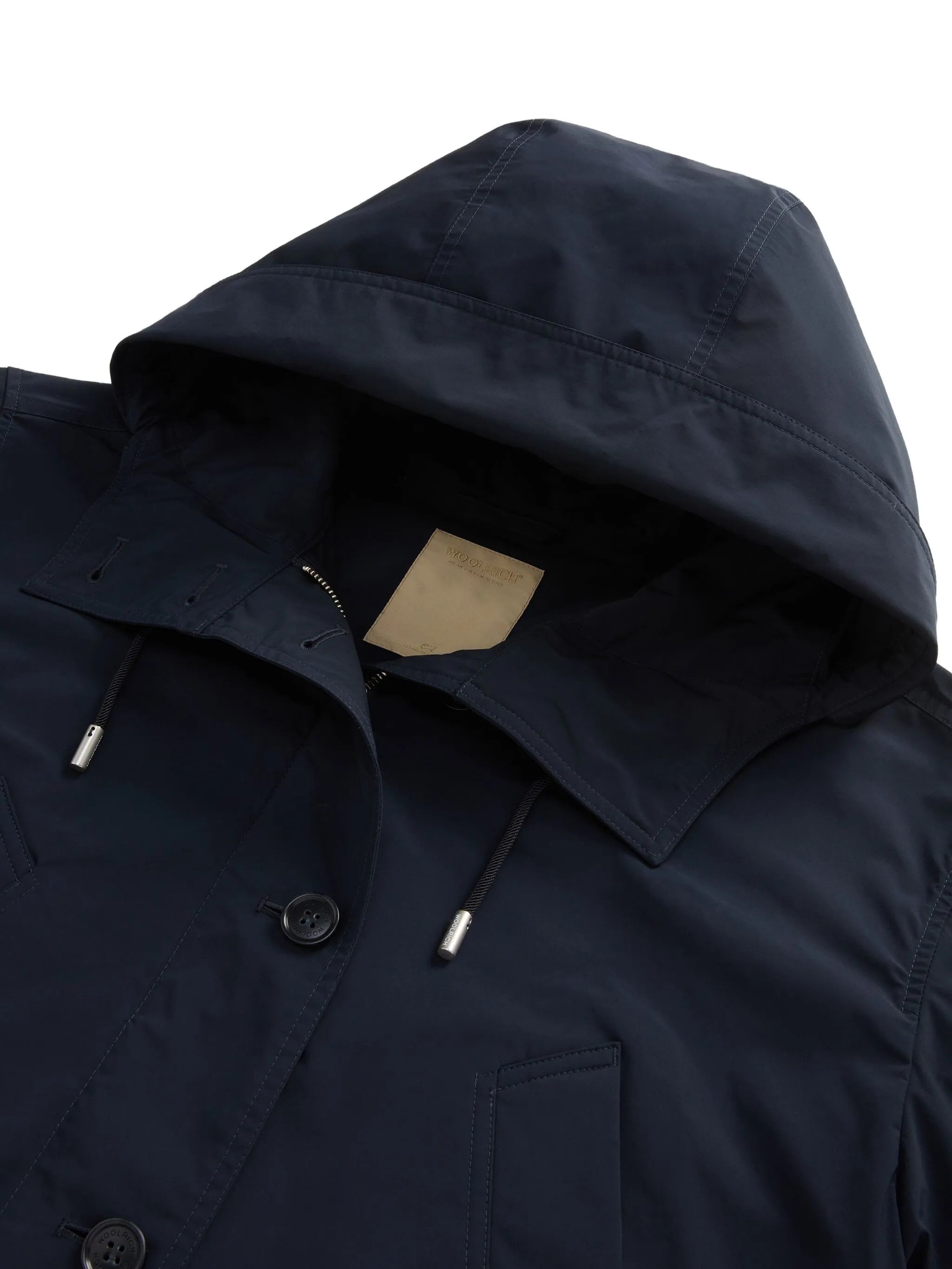 Summer Short Parka Blue Giacca