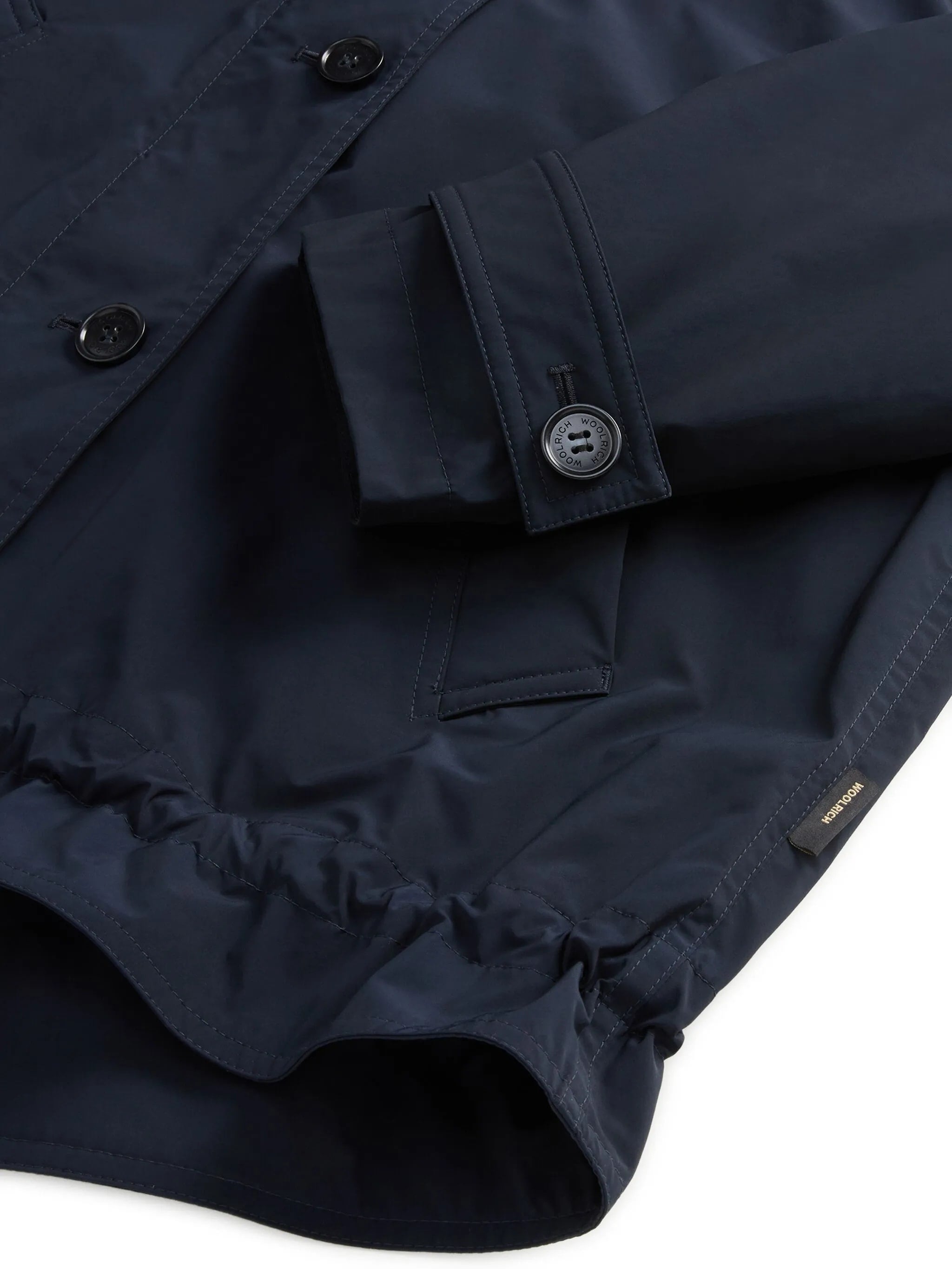 Summer Short Parka Blue Giacca