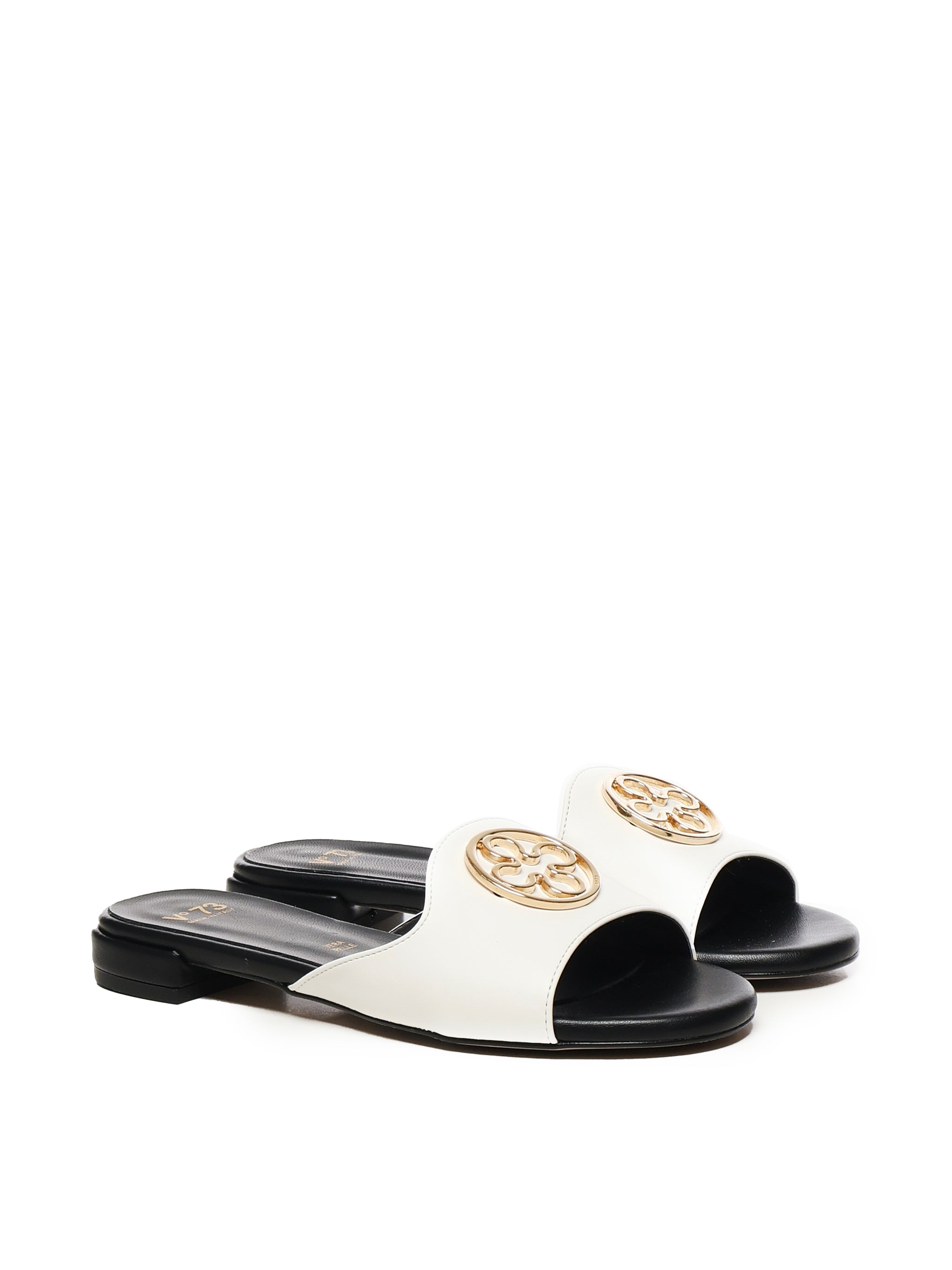 V° 73 Sandals Beige Polyester