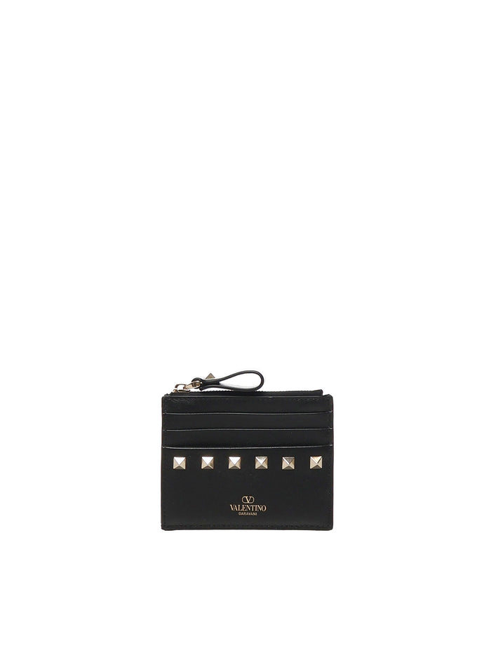Valentino Garavani Wallets Black Calfskin