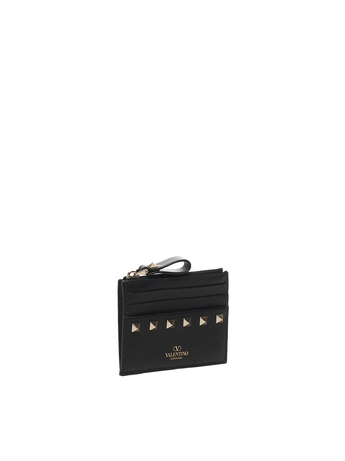 Valentino Garavani Wallets Black Calfskin