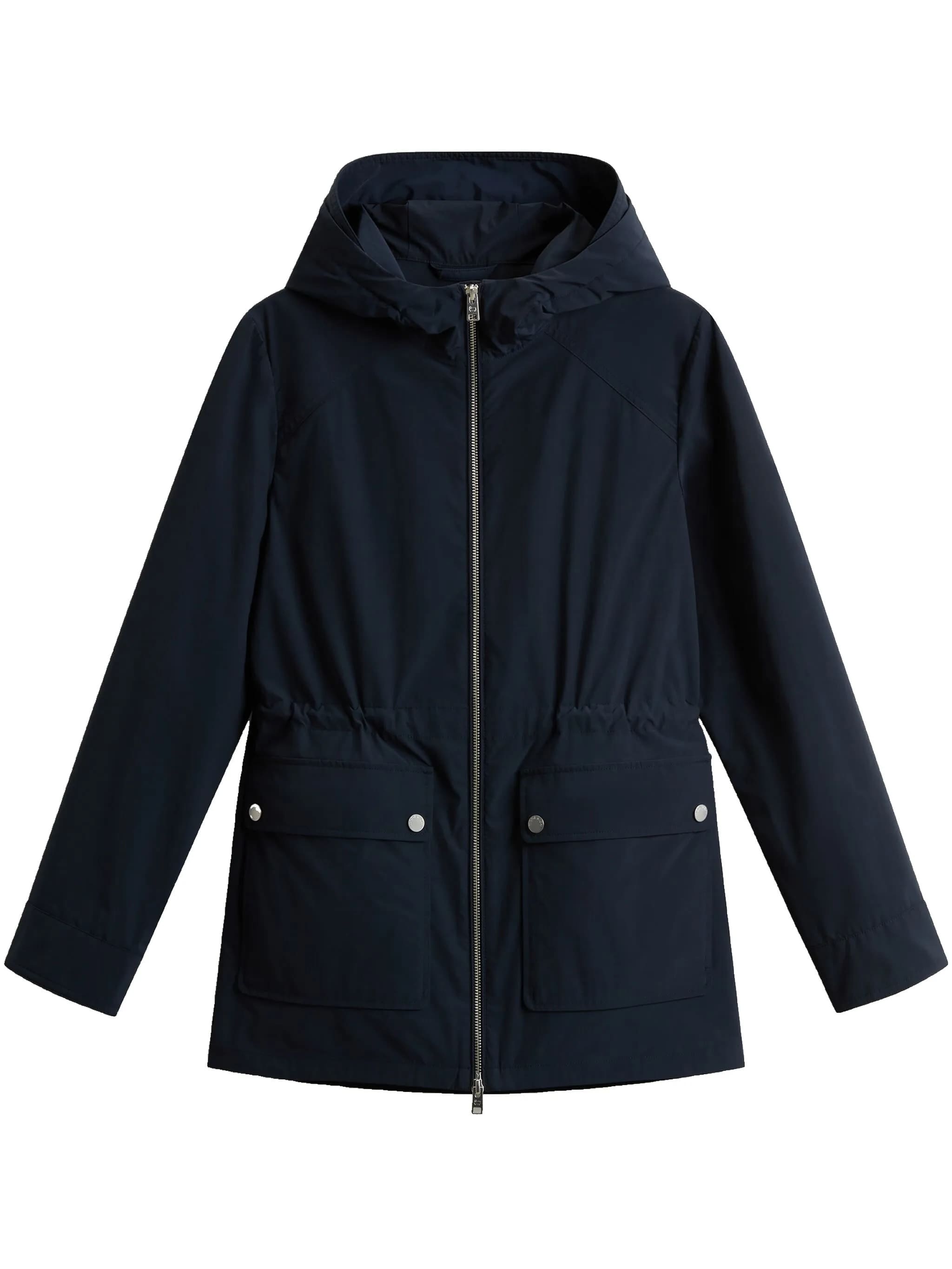 Summer Hooded Jacket Blue Giacca