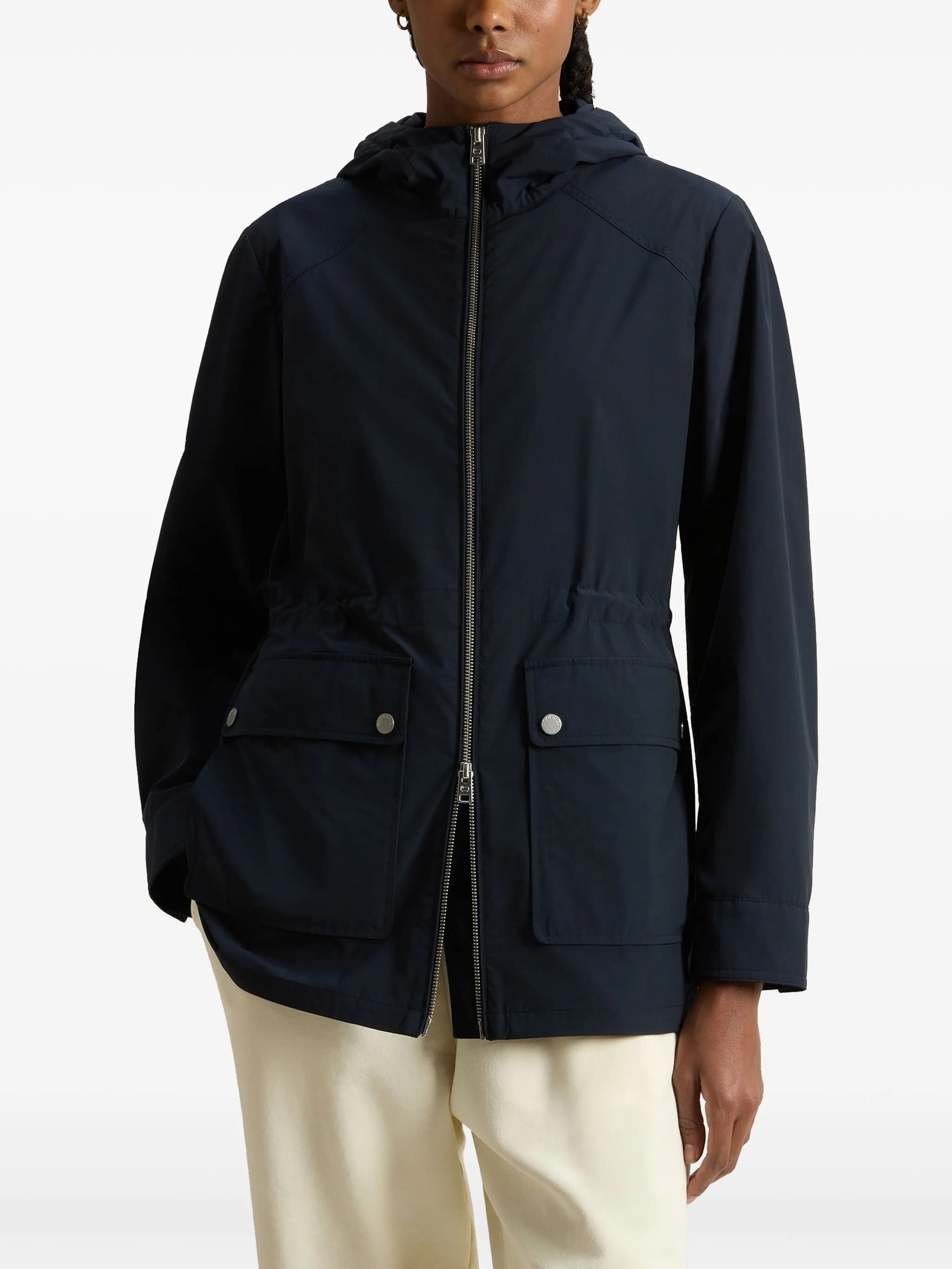 Summer Hooded Jacket Blue Giacca