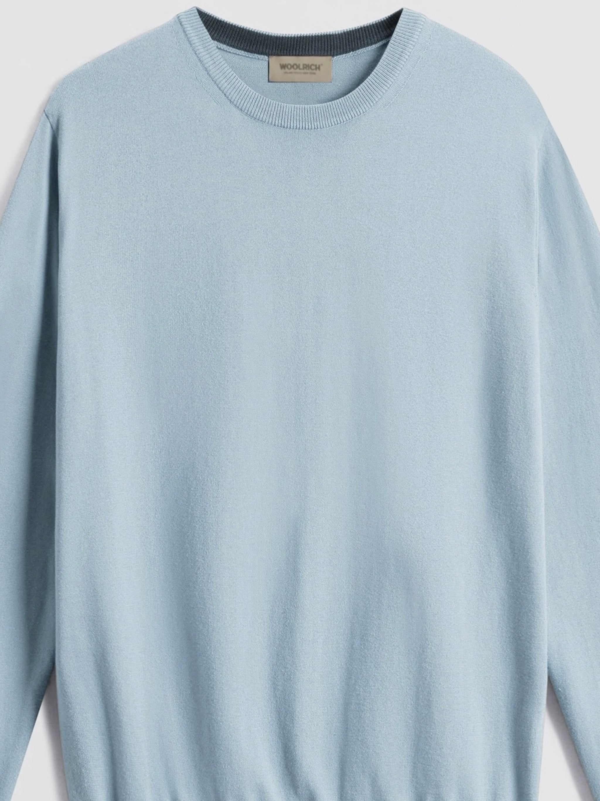 Logo Cotton Crewneck Flask Maglia