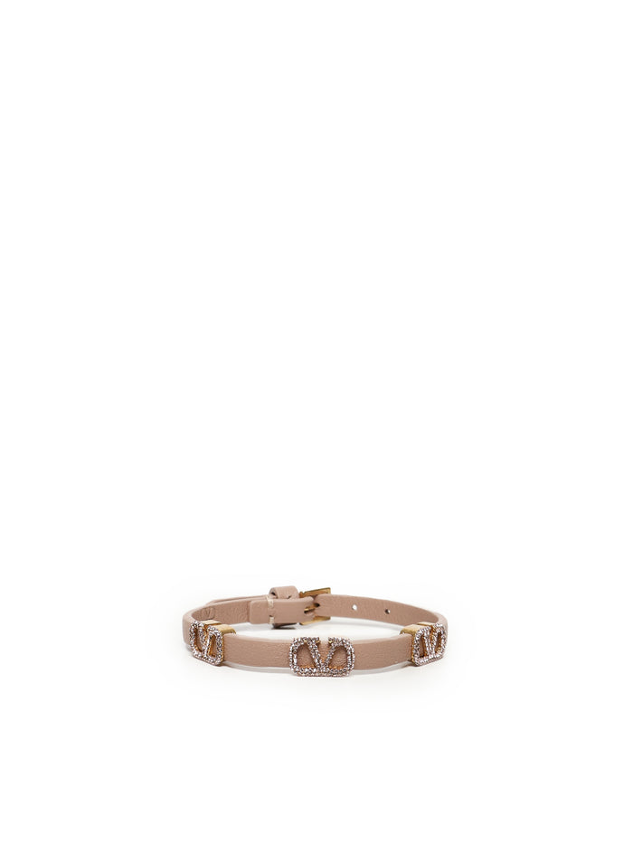 Valentino Garavani Bijoux Beige Calfskin
