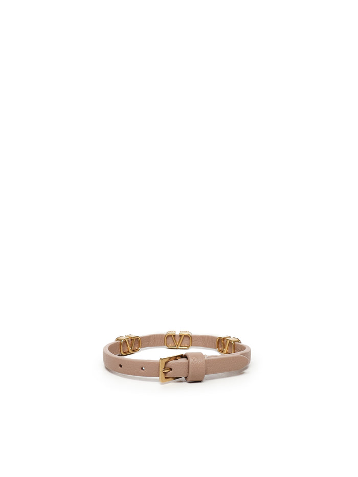 Valentino Garavani Bijoux Beige Calfskin