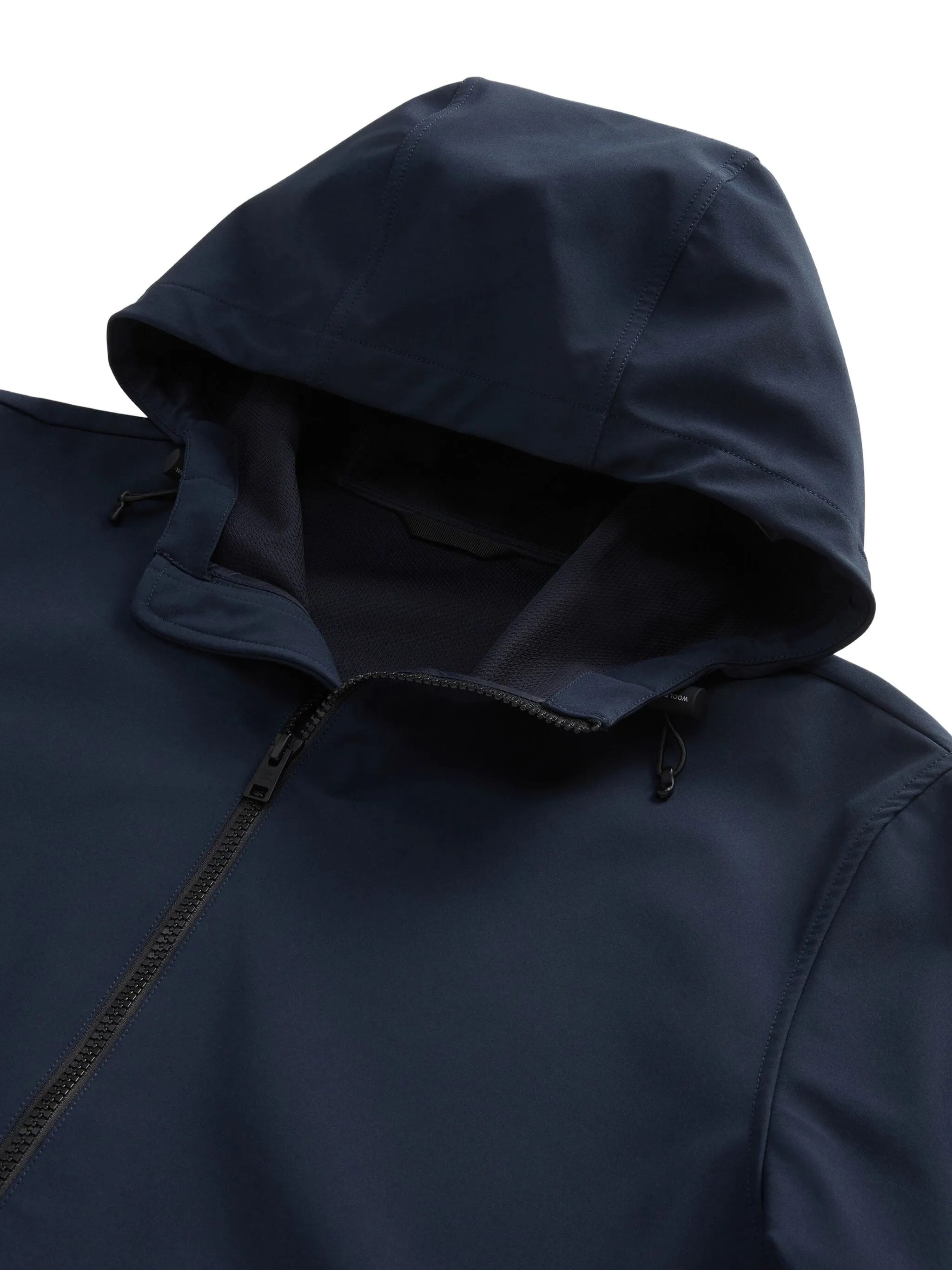 Soft Shell Full Zip Hoodie Blue Pl Ea Giacca