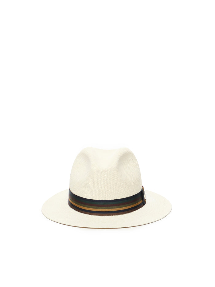Max Mara Hats Bianco Avorio Straw