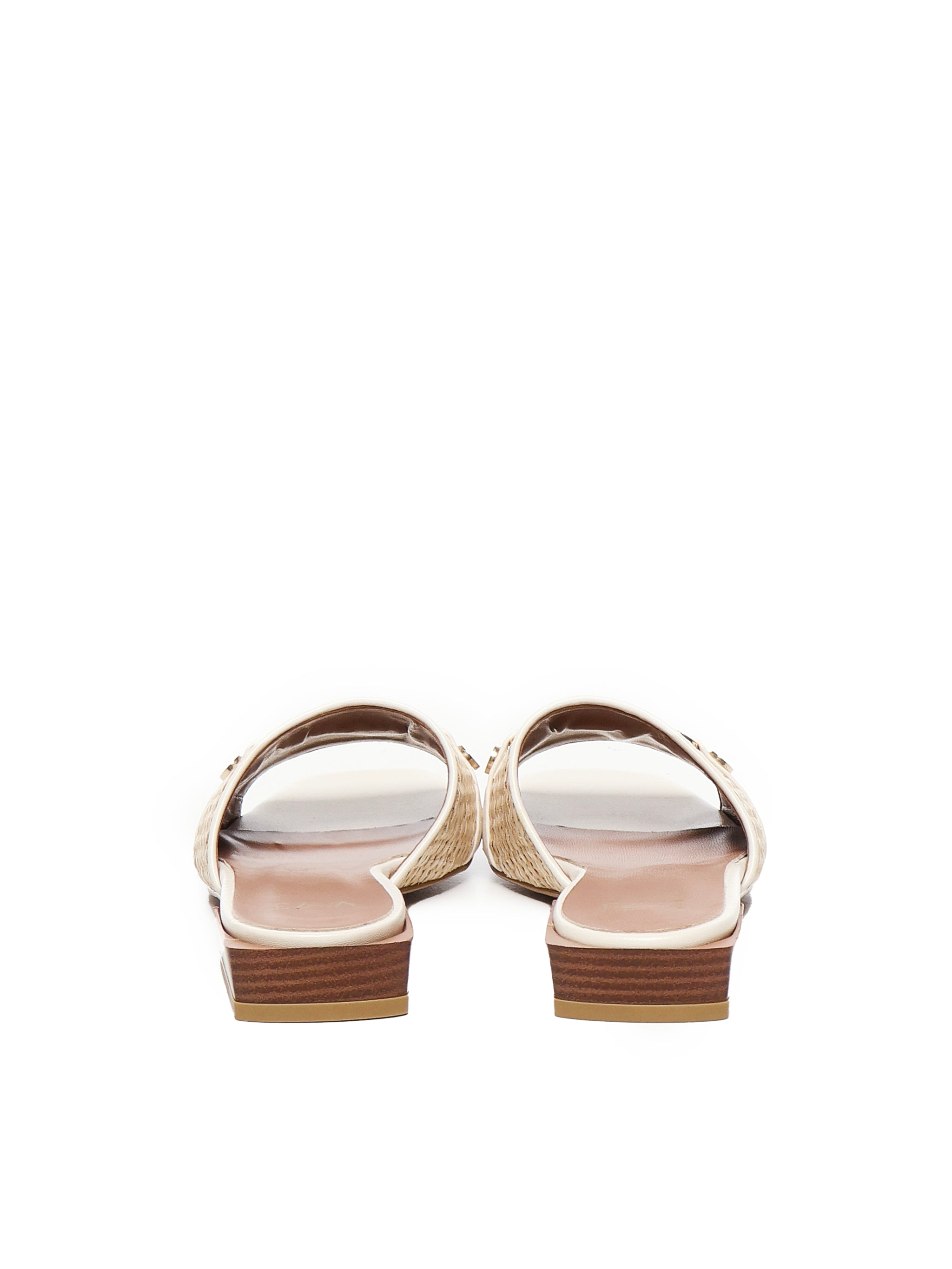 V° 73 Sandals Beige Cotton
