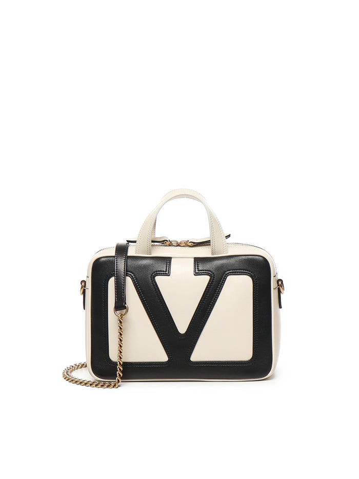 Valentino Garavani Bags White, Black Lambskin